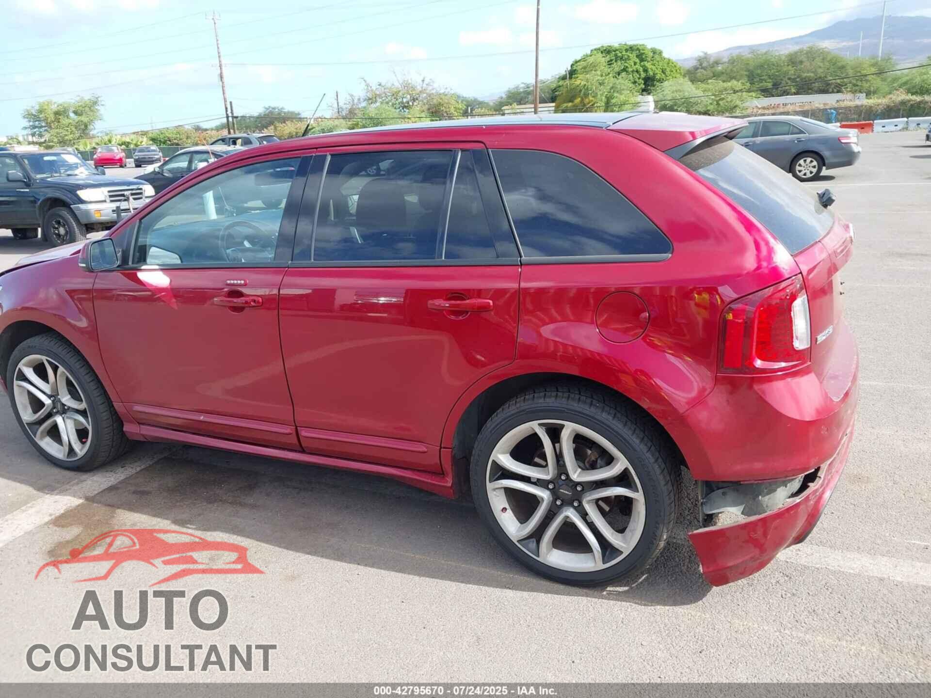 FORD EDGE 2013 - 2FMDK4AK5DBB86752