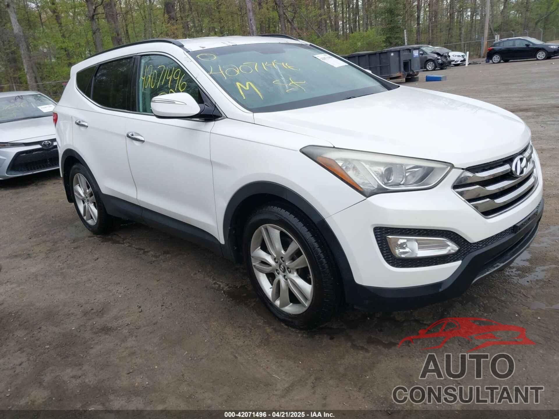 HYUNDAI SANTA FE SPORT 2014 - 5XYZU3LA3EG214032