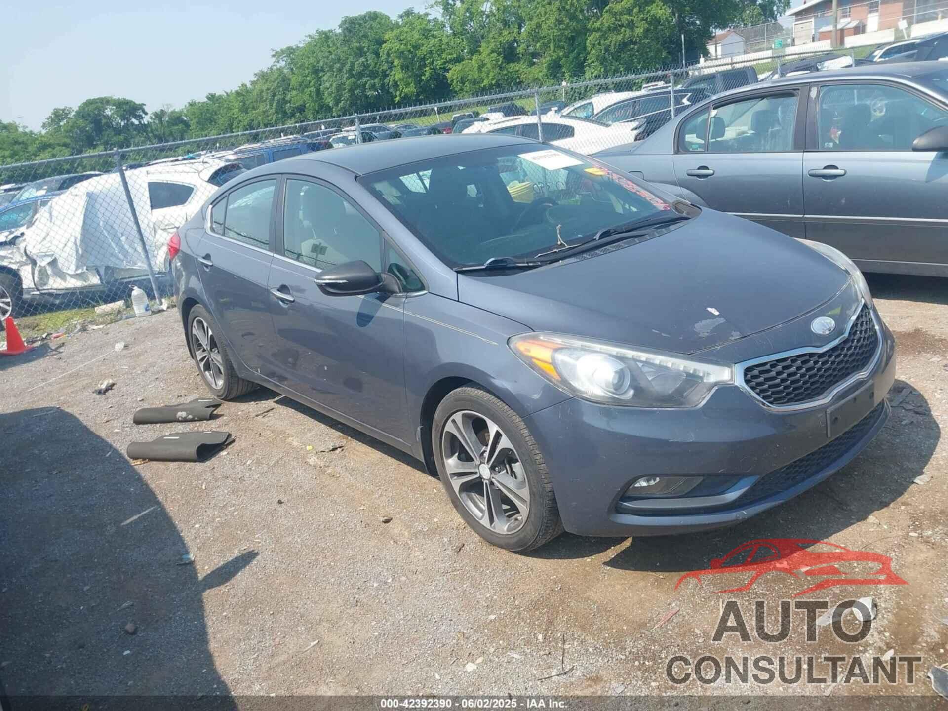 KIA FORTE 2014 - KNAFX4A84E5120263