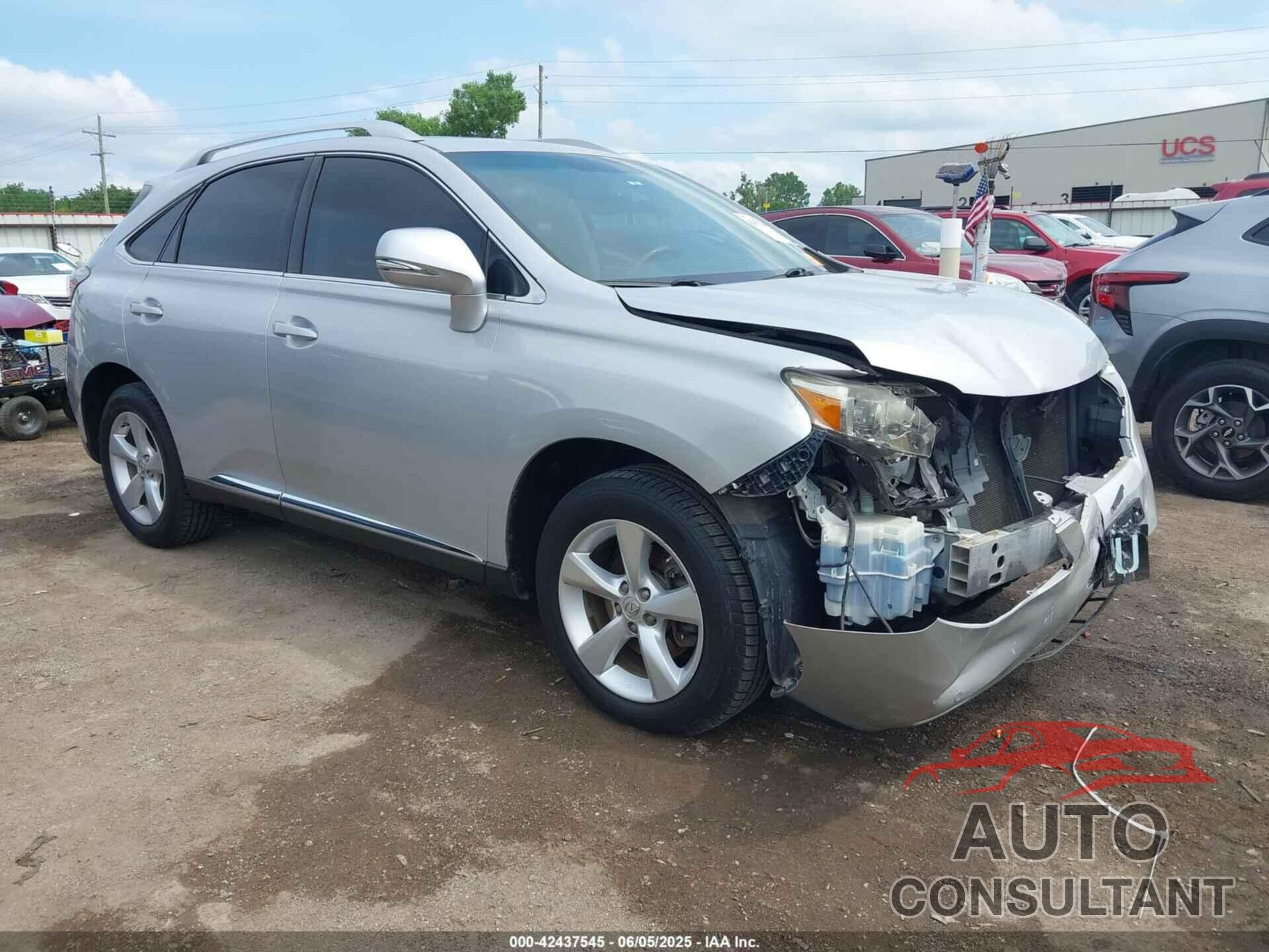 LEXUS RX 350 2011 - 2T2BK1BA3BC110690