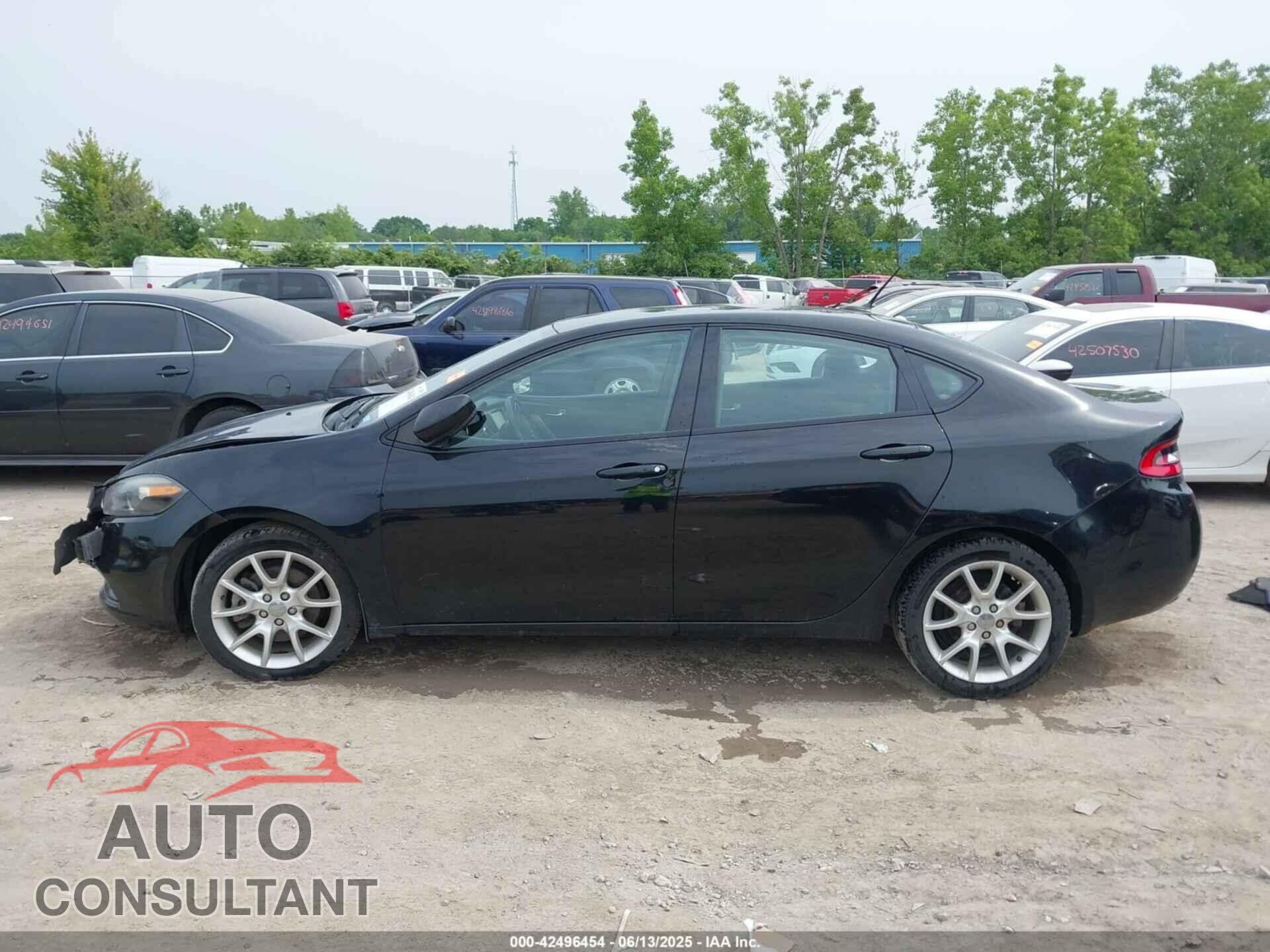 DODGE DART 2014 - 1C3CDFEB7ED926382