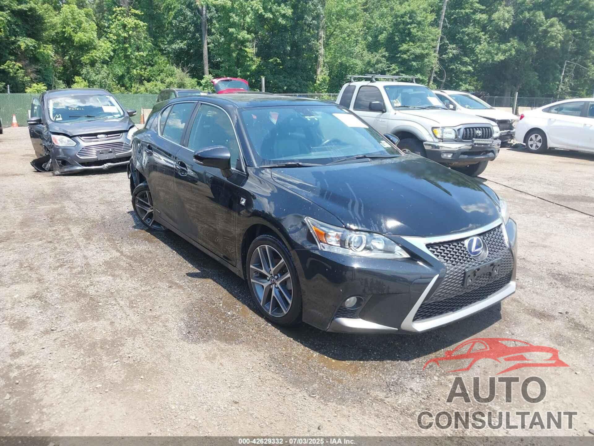 LEXUS CT 200H 2015 - JTHKD5BH3F2219799