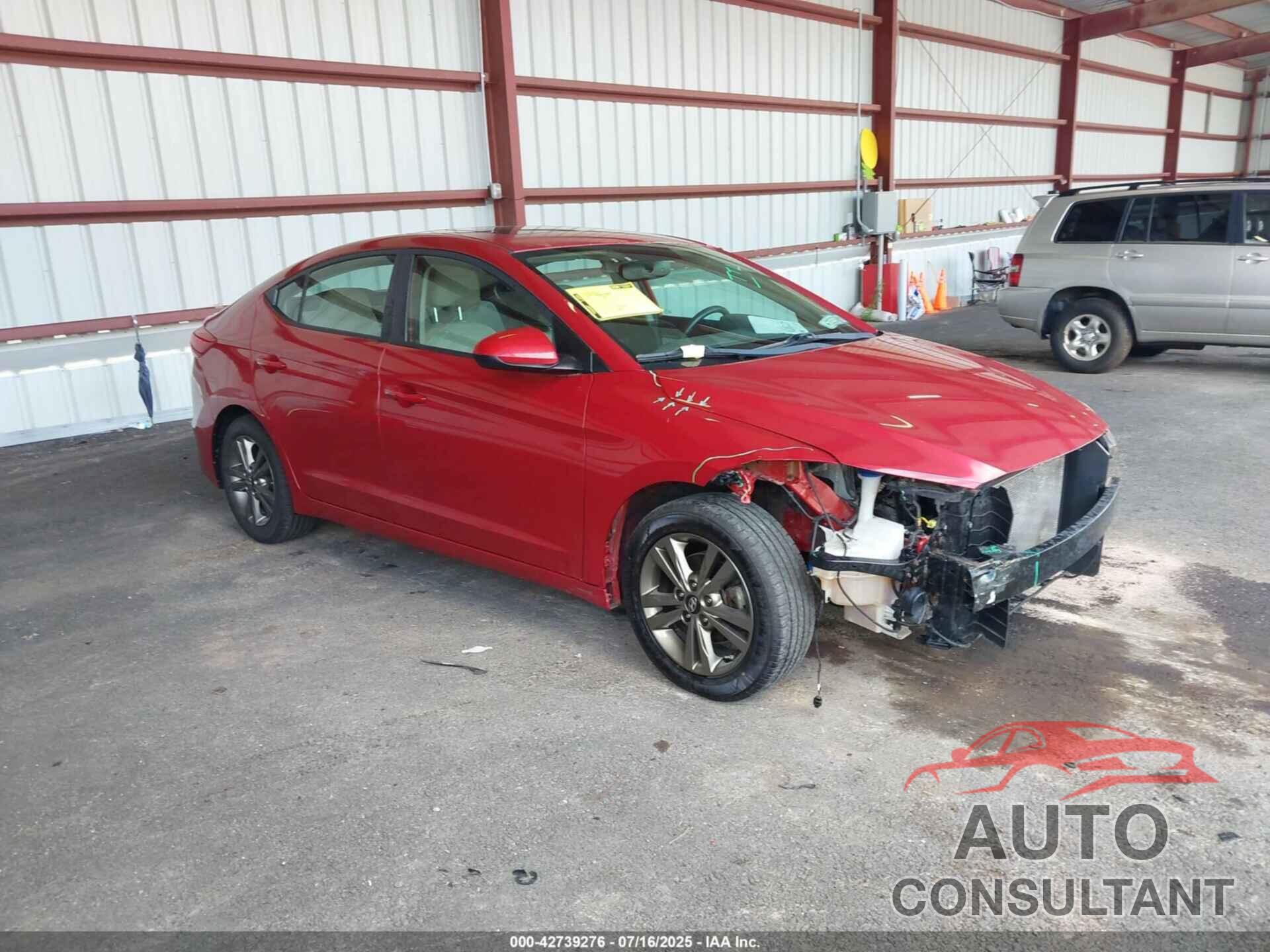 HYUNDAI ELANTRA 2017 - 5NPD84LF3HH186049