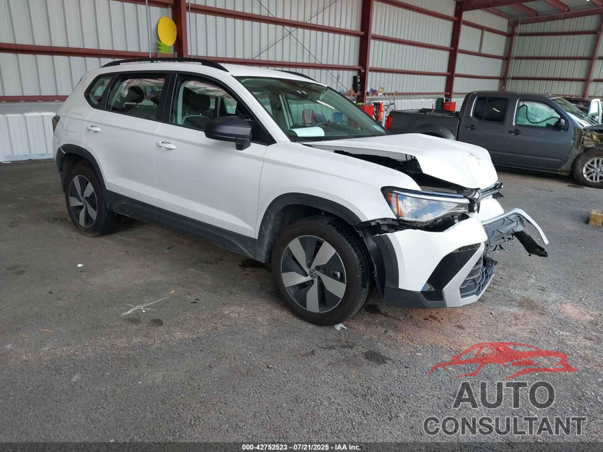 VOLKSWAGEN TAOS 2025 - 3VV8C7B23SM035618