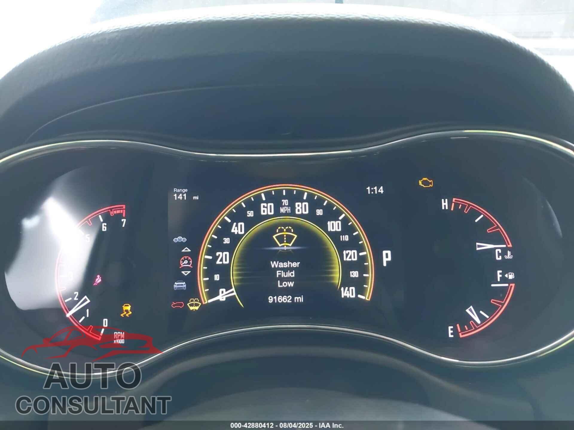 DODGE DURANGO 2016 - 1C4RDJAG7GC409831