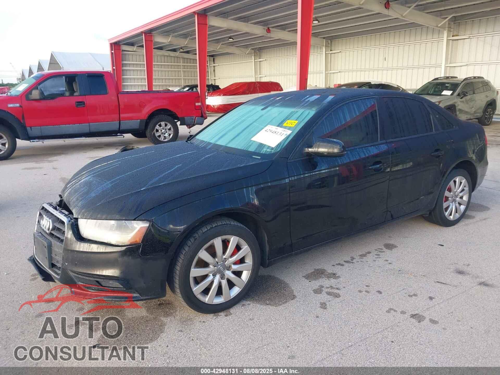 AUDI A4 2013 - WAUBFAFL2DA144502