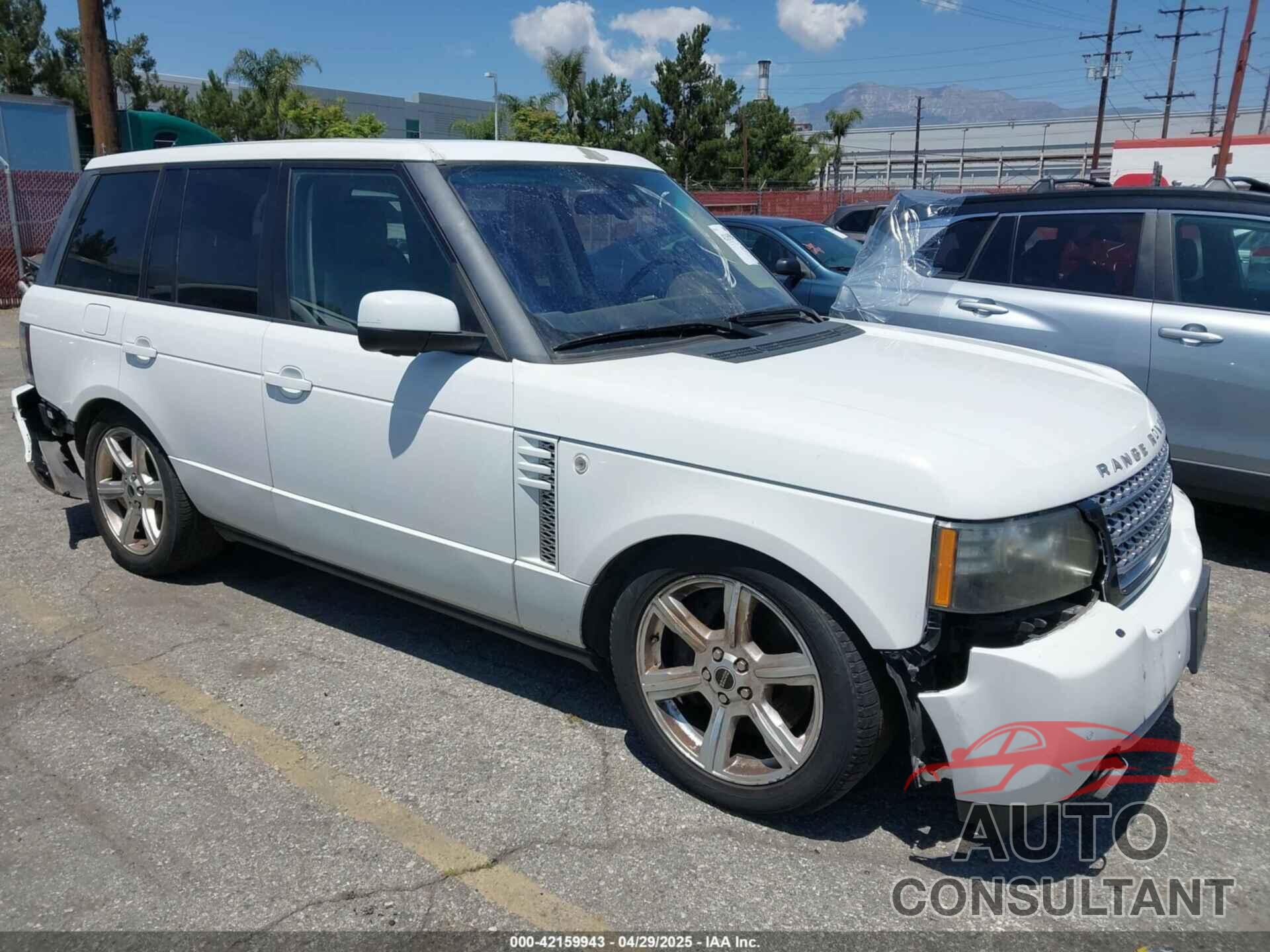 LAND ROVER RANGE ROVER 2012 - SALMF1E42CA383058