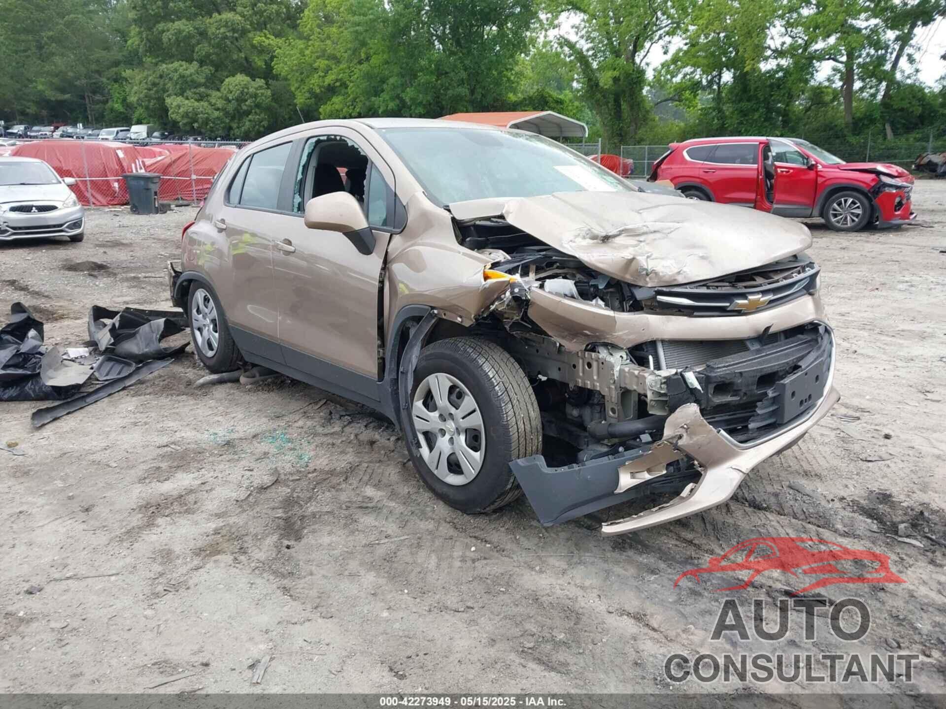 CHEVROLET TRAX 2018 - 3GNCJKSB6JL260466