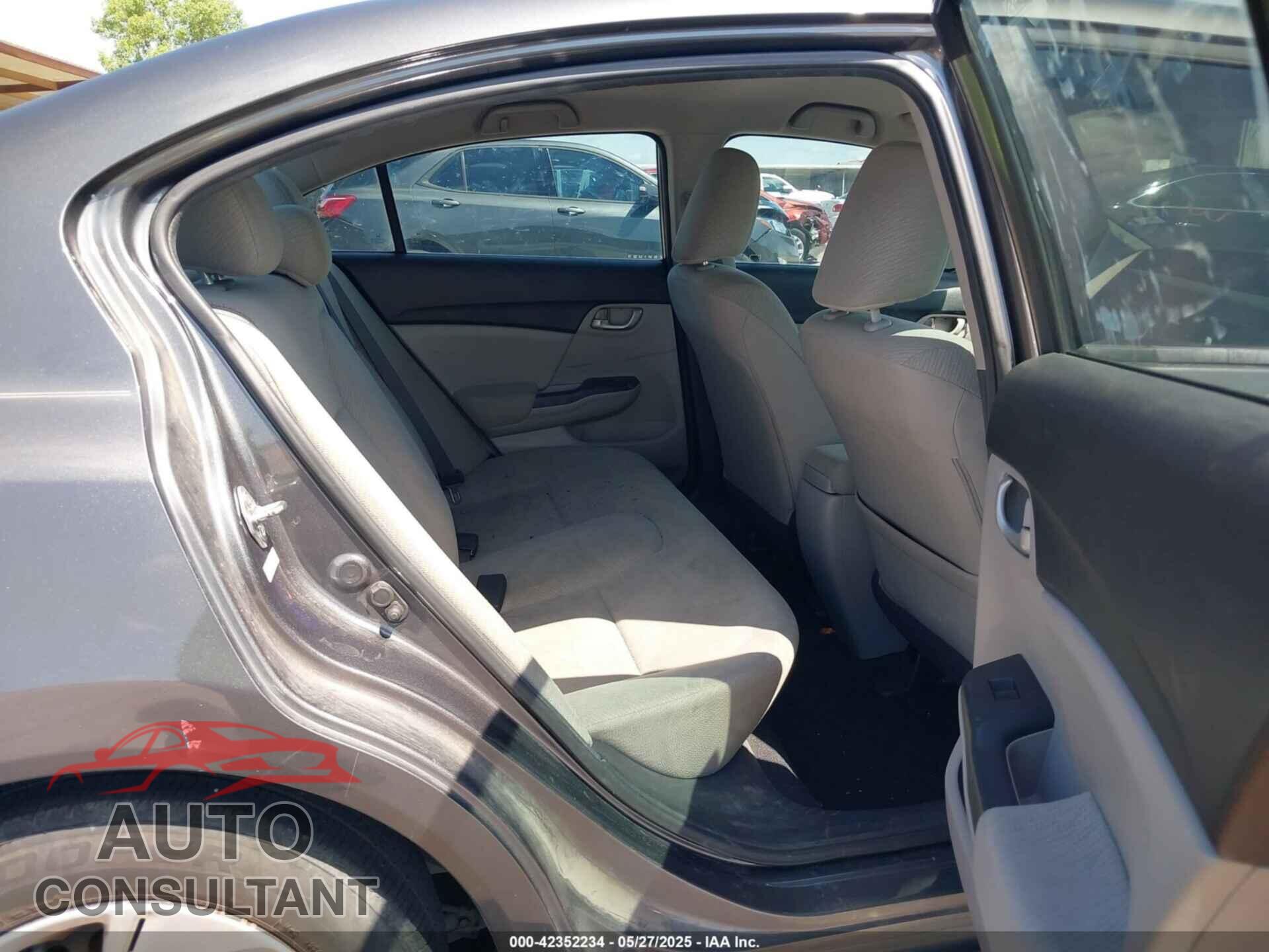 HONDA CIVIC 2013 - 2HGFB2F5XDH559433