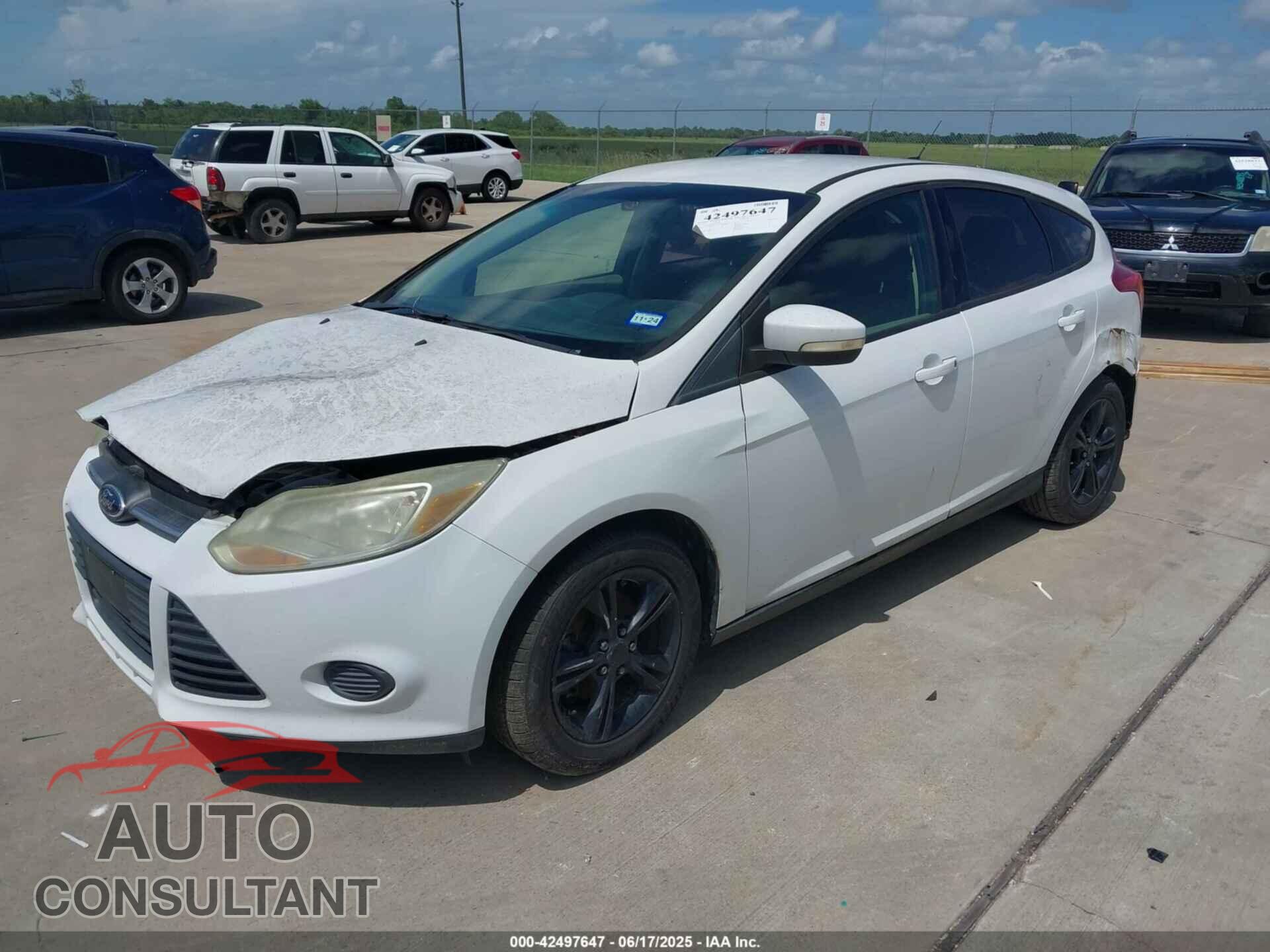 FORD FOCUS 2013 - 1FADP3K29DL209650