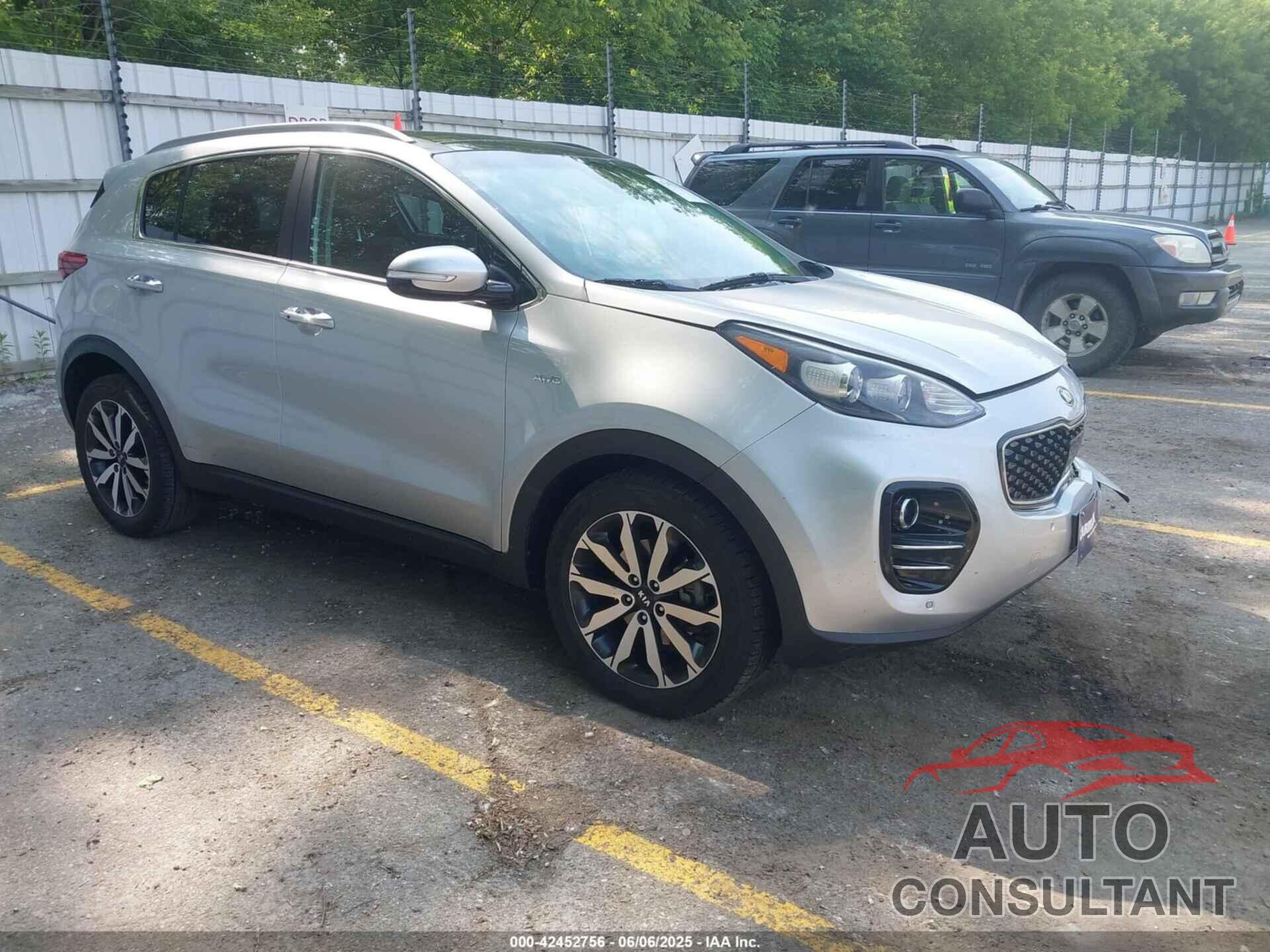 KIA SPORTAGE 2017 - KNDPNCAC5H7150053