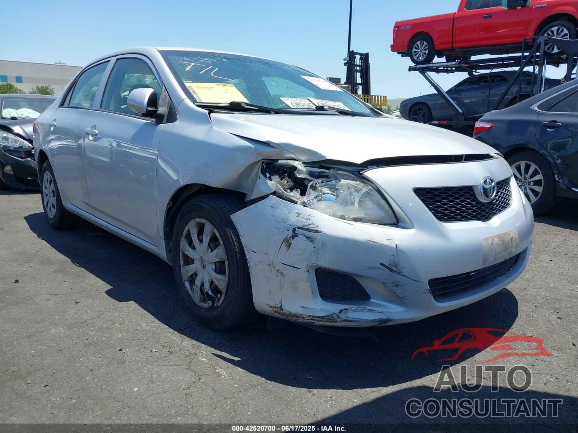TOYOTA COROLLA 2010 - JTDBU4EE6A9109603