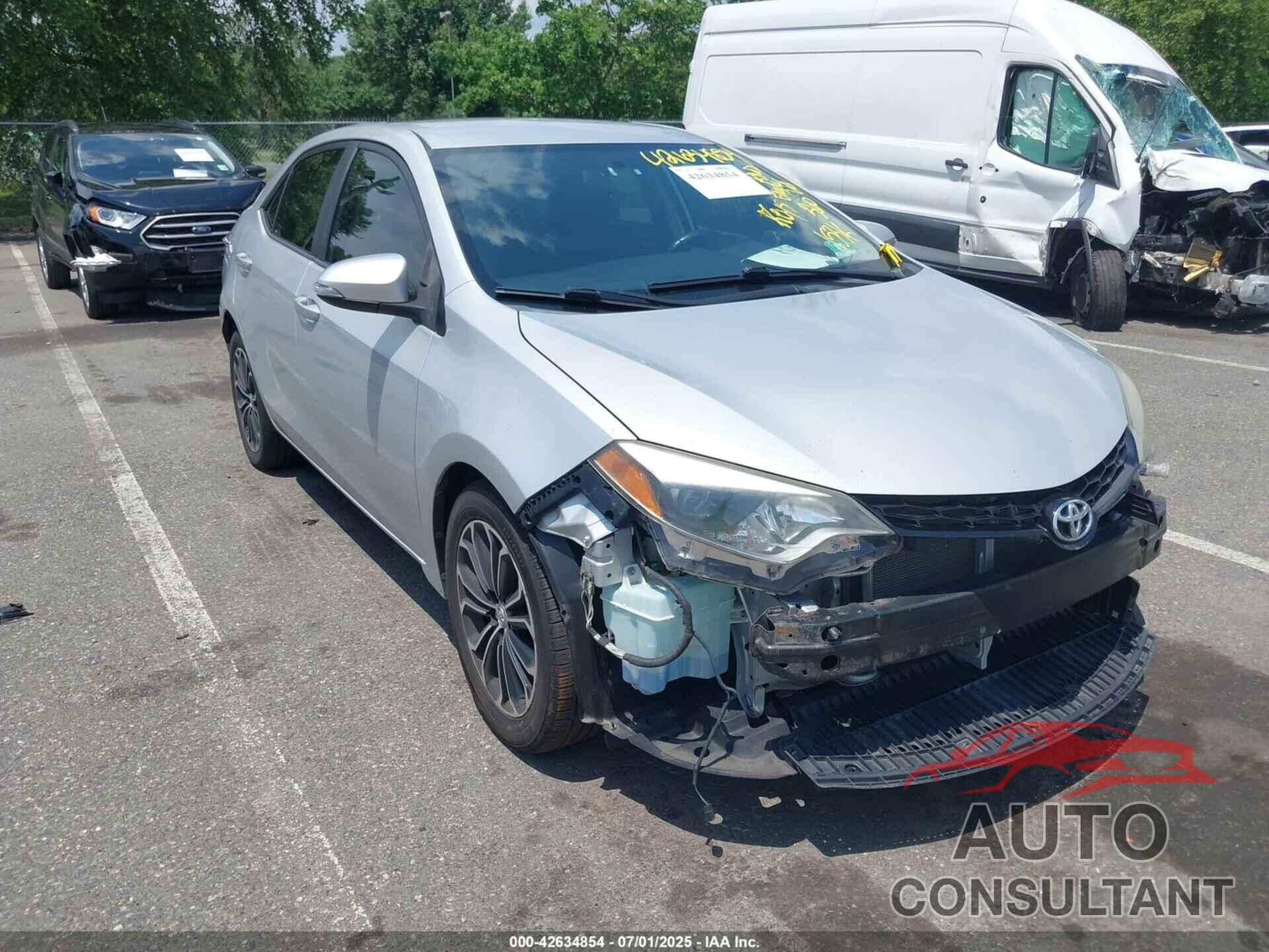 TOYOTA COROLLA 2014 - 2T1BURHE3EC053760