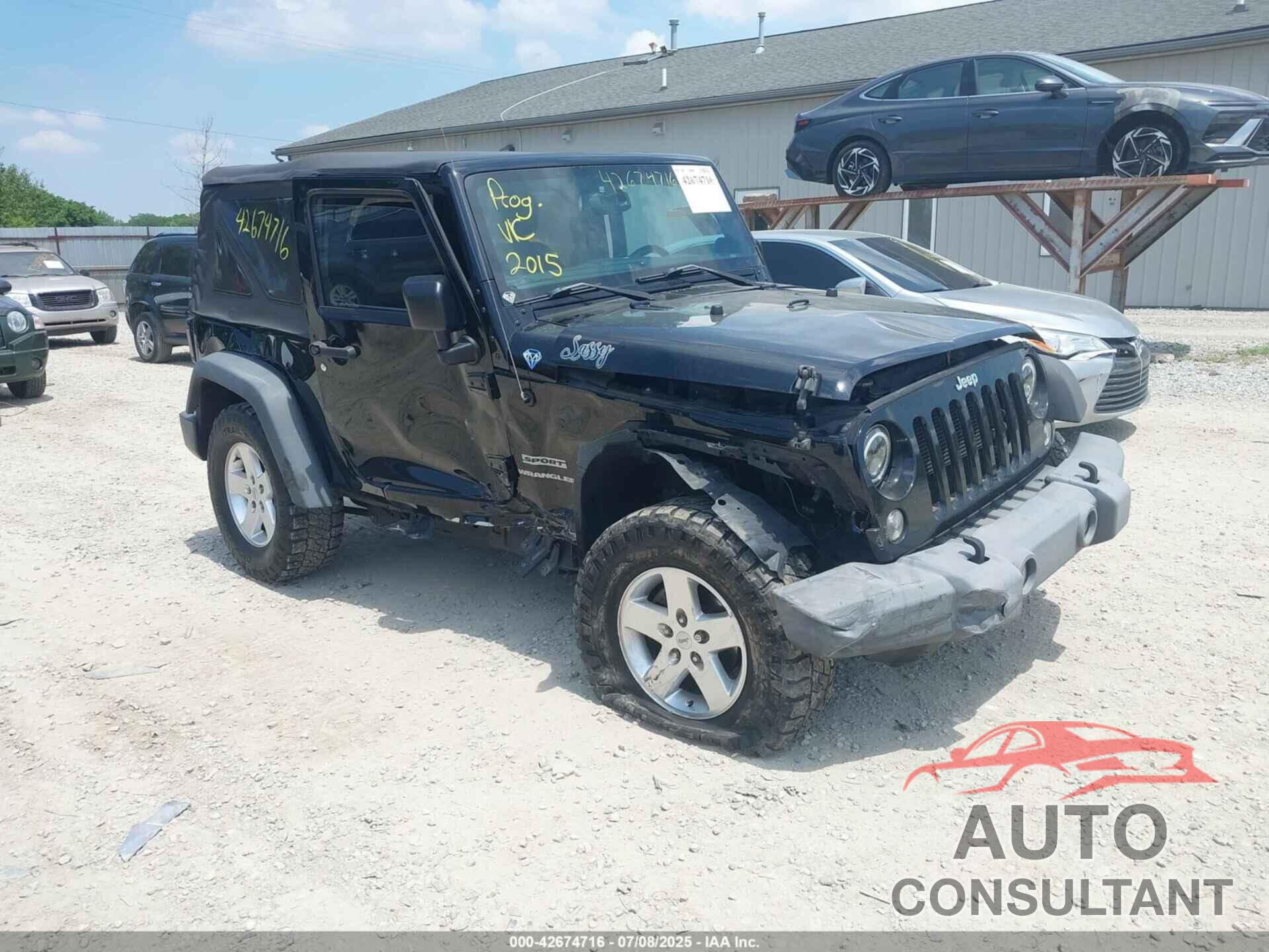JEEP WRANGLER 2015 - 1C4AJWAG9FL518759