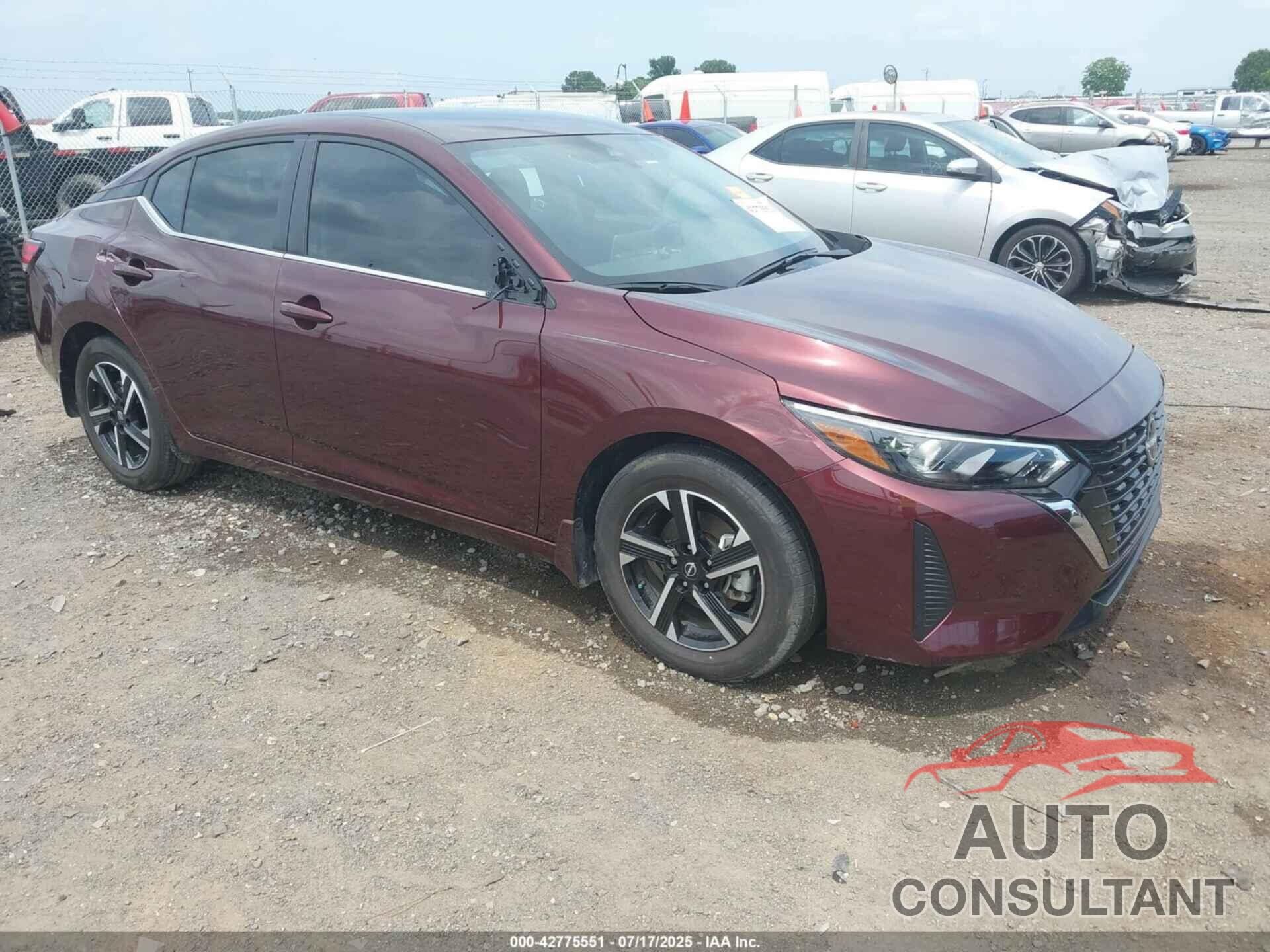 NISSAN SENTRA 2025 - 3N1AB8CV6SY246745