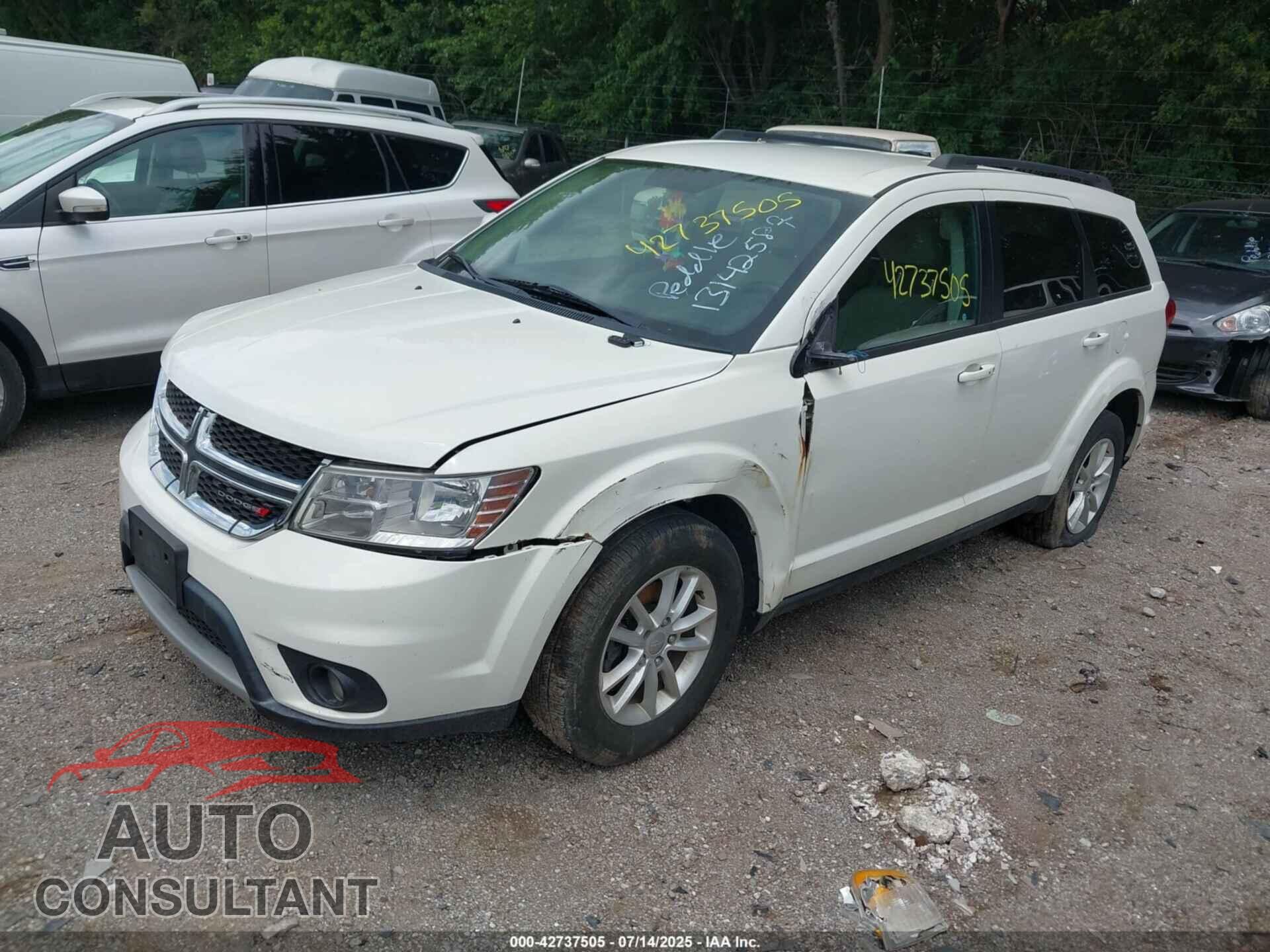 DODGE JOURNEY 2013 - 3C4PDCBB9DT728394