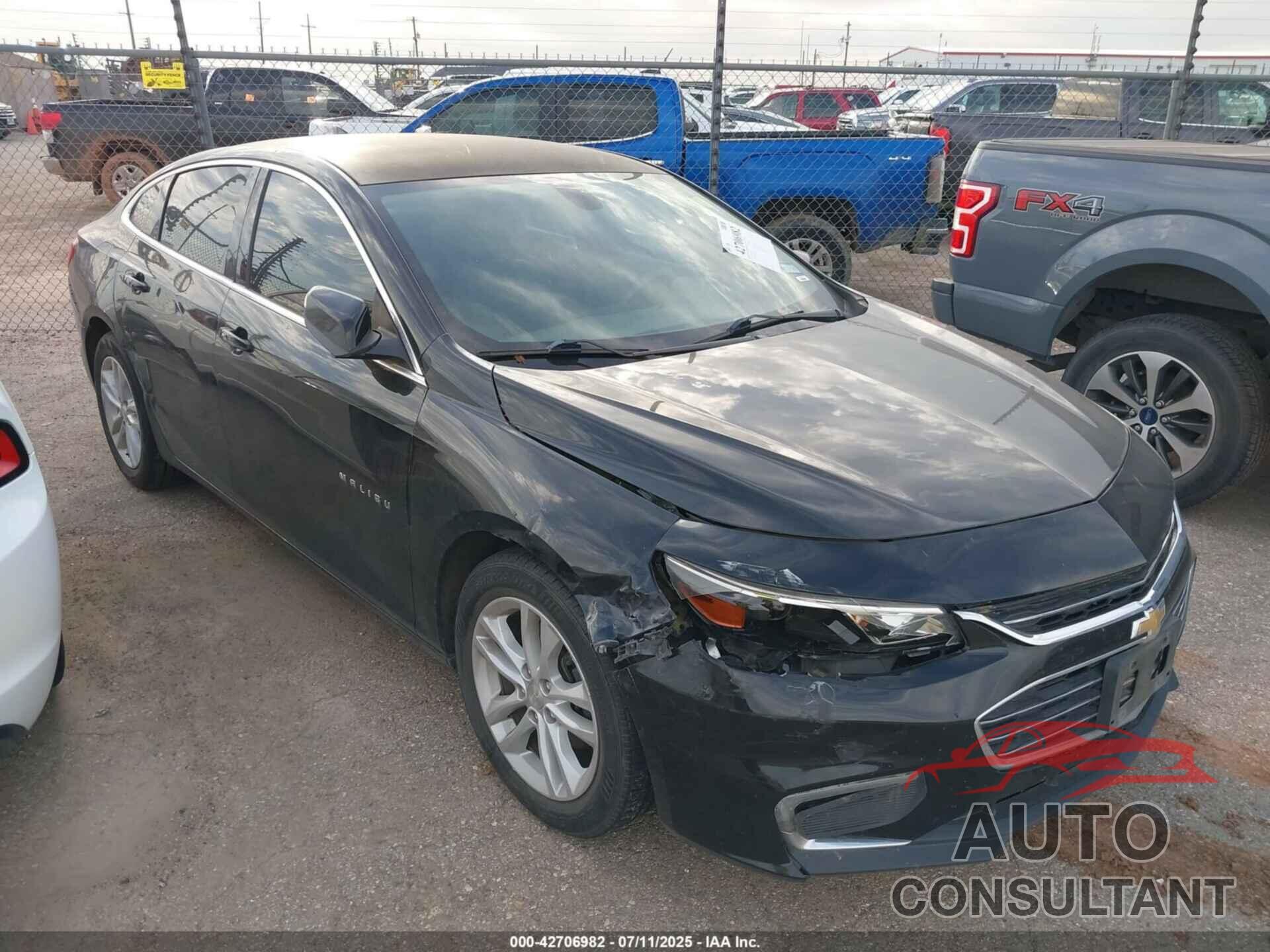 CHEVROLET MALIBU 2016 - 1G1ZE5ST2GF310003