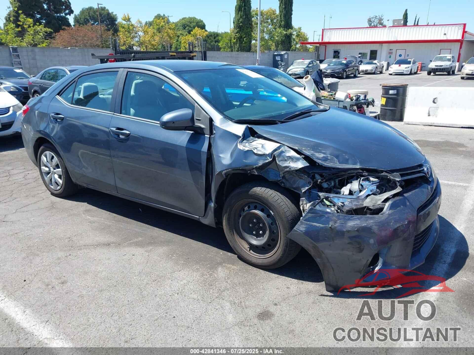 TOYOTA COROLLA 2016 - 5YFBURHE5GP400914