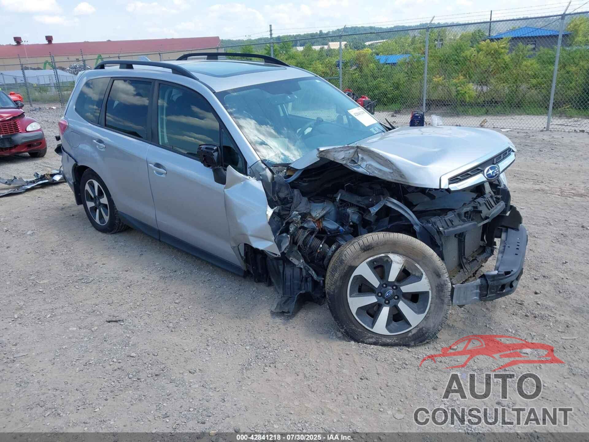 SUBARU FORESTER 2018 - JF2SJAEC6JH594984