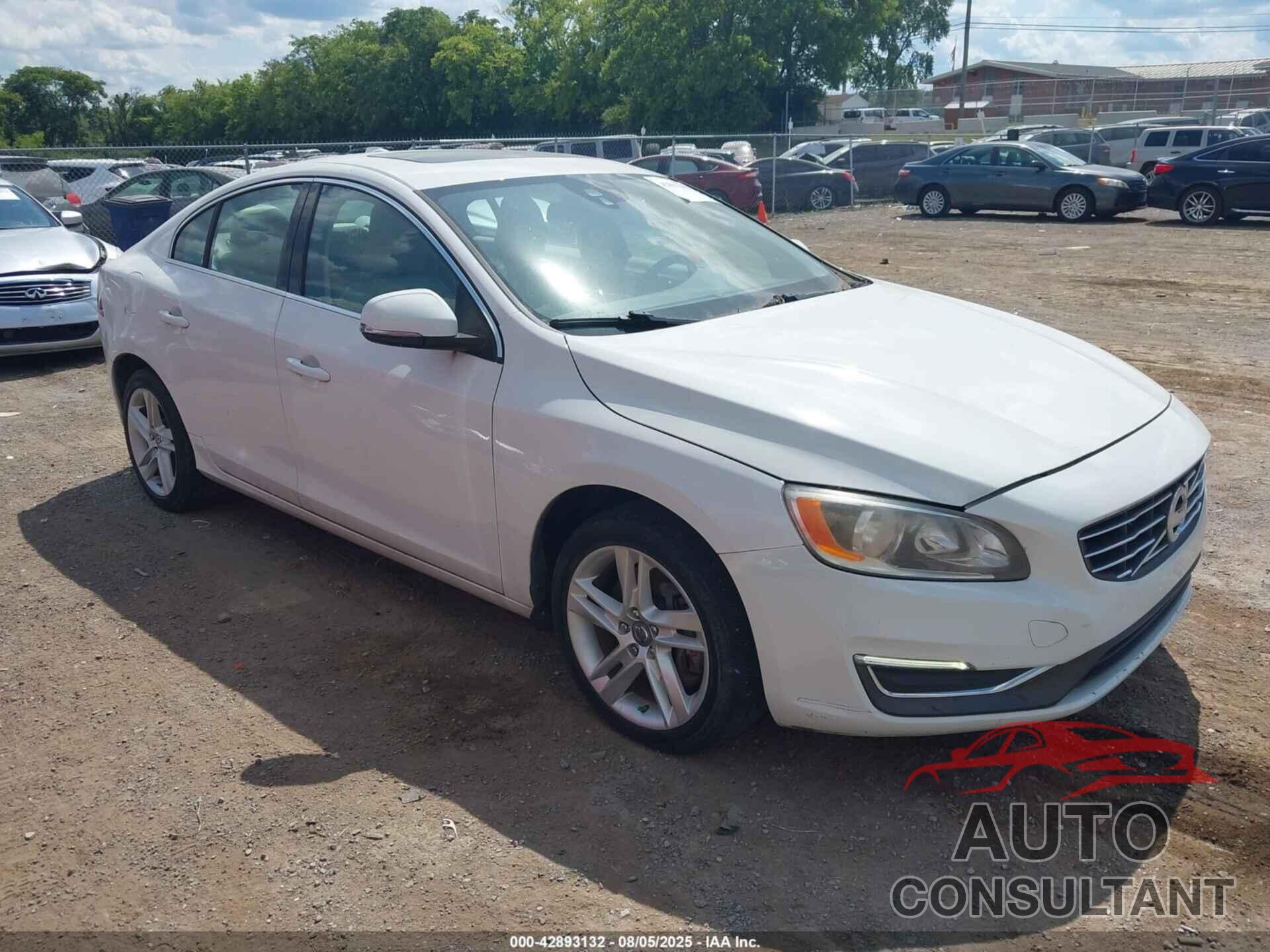 VOLVO S60 2014 - YV1612FS5E2294593
