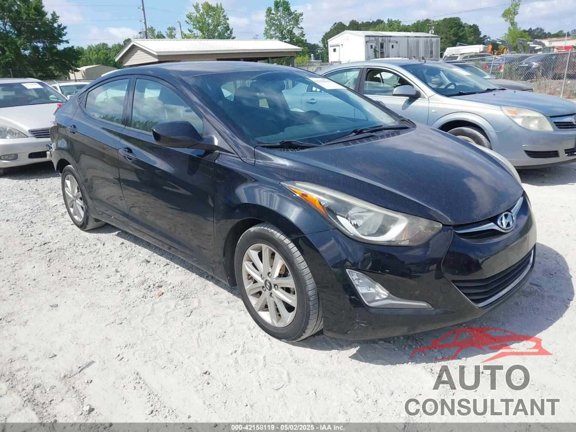 HYUNDAI ELANTRA 2015 - KMHDH4AE8FU379502