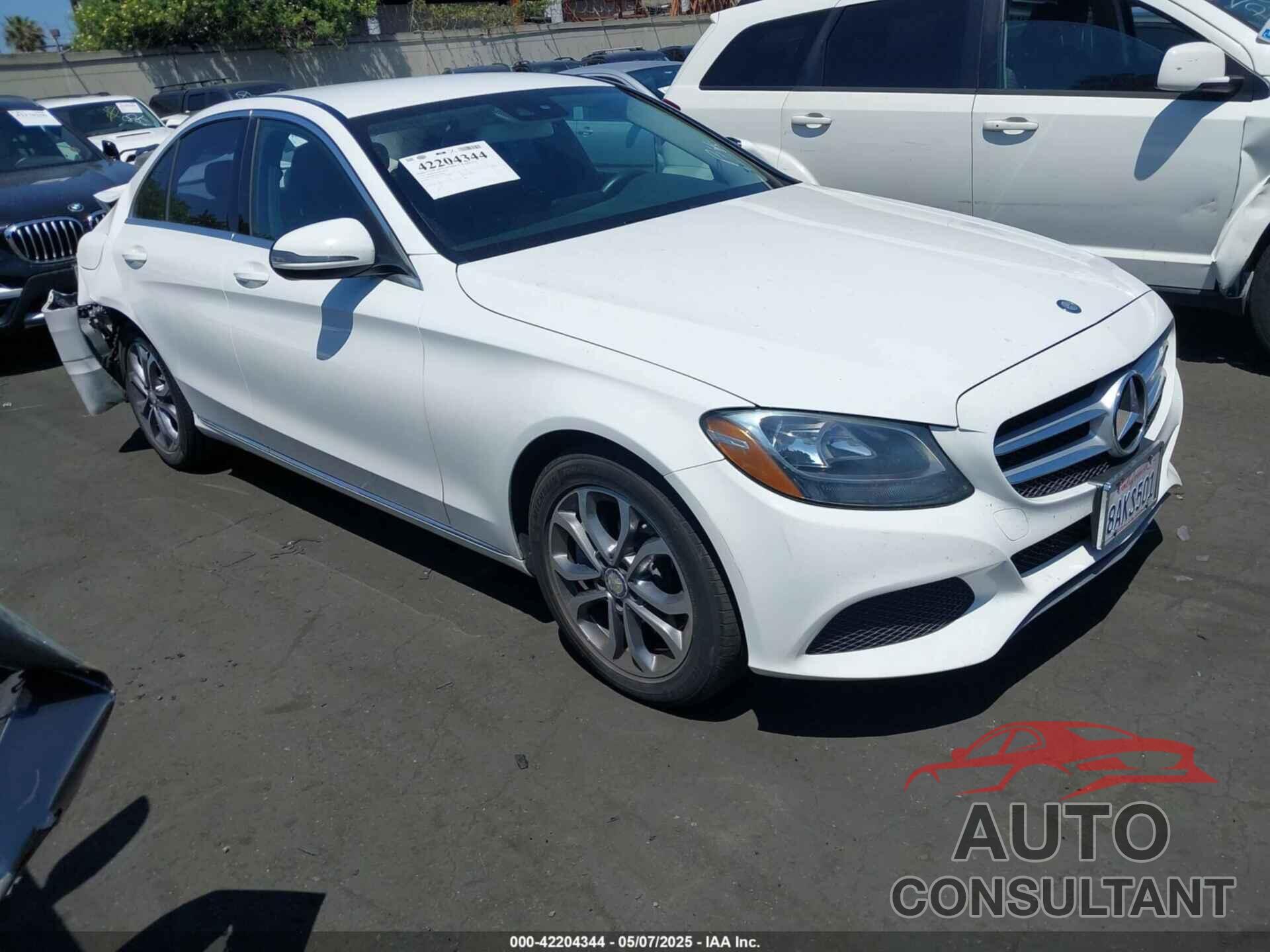 MERCEDES-BENZ C 300 2017 - 55SWF4JB2HU205606