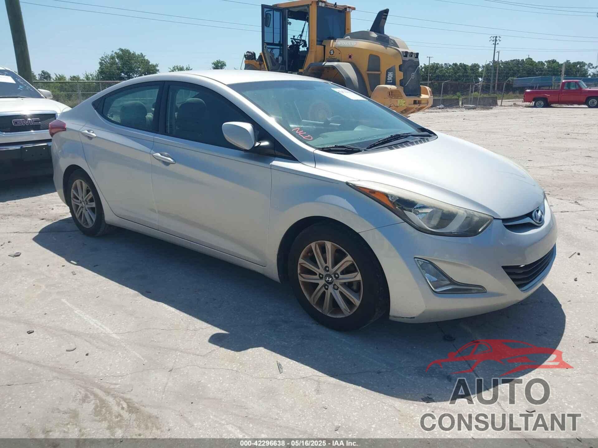 HYUNDAI ELANTRA 2015 - 5NPDH4AE9FH632745