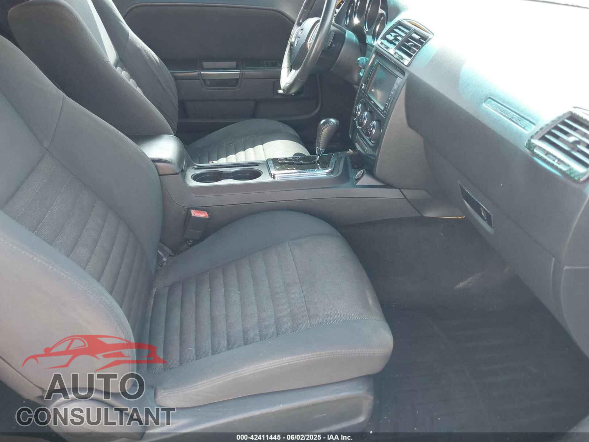 DODGE CHALLENGER 2012 - 2C3CDYAG1CH259404
