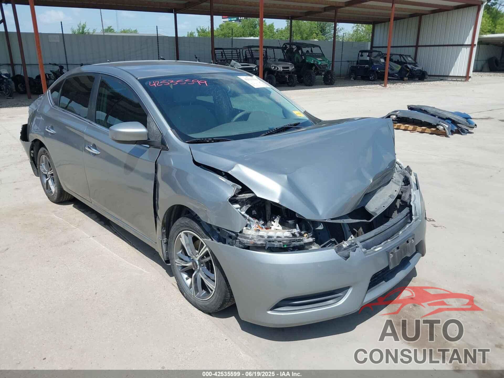 NISSAN SENTRA 2013 - 3N1AB7AP4DL630456