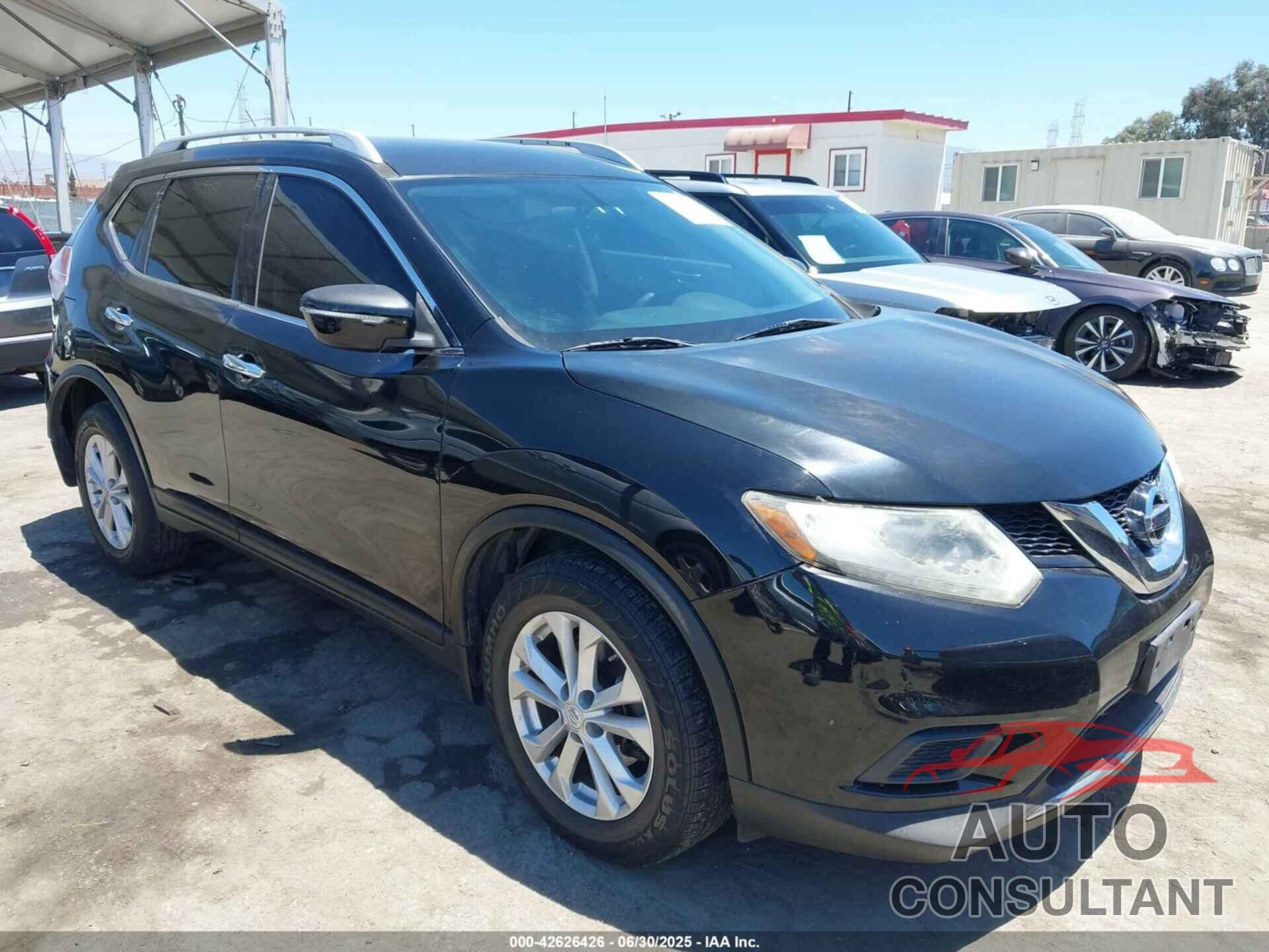 NISSAN ROGUE 2015 - KNMAT2MT6FP560133