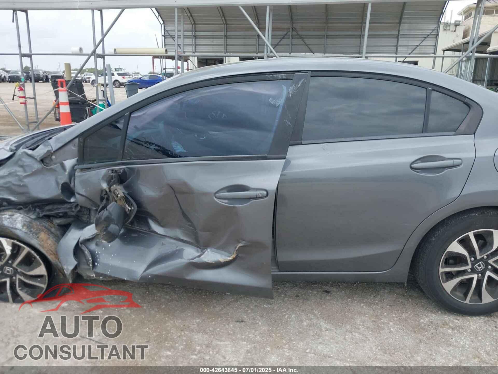 HONDA CIVIC 2013 - 19XFB2F86DE066059