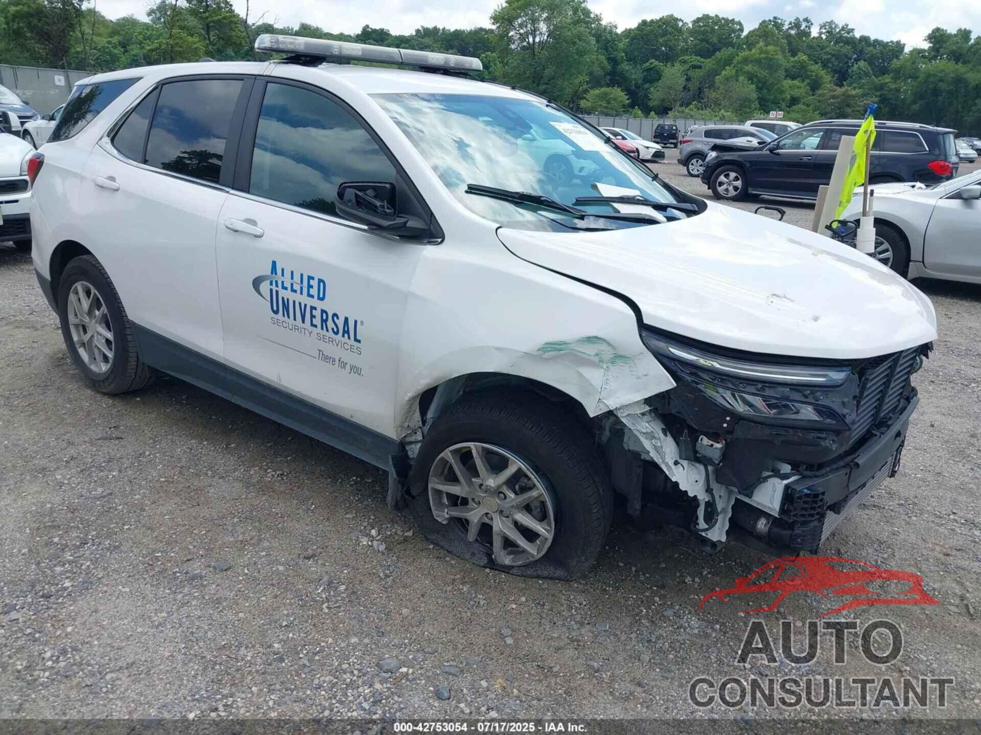 CHEVROLET EQUINOX 2022 - 3GNAXUEV1NL172325
