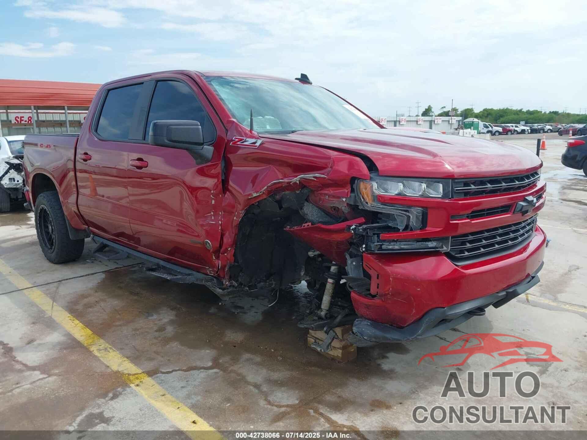 CHEVROLET SILVERADO 1500 2021 - 3GCUYEED7MG452645