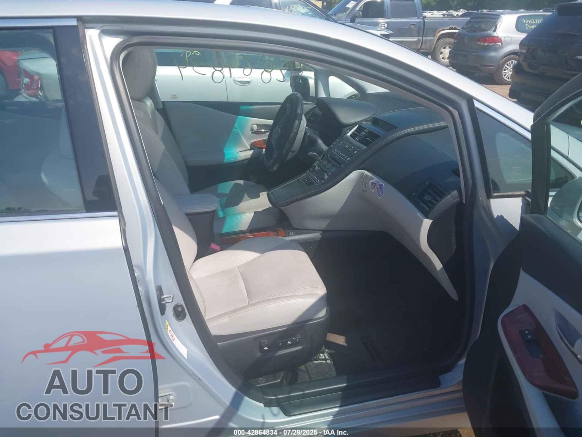 LEXUS HS 250H 2010 - JTHBB1BA5A2014348