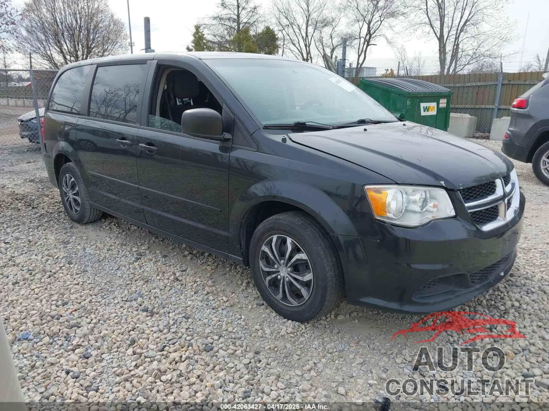 DODGE GRAND CARAVAN 2012 - 2C4RDGBG0CR324719