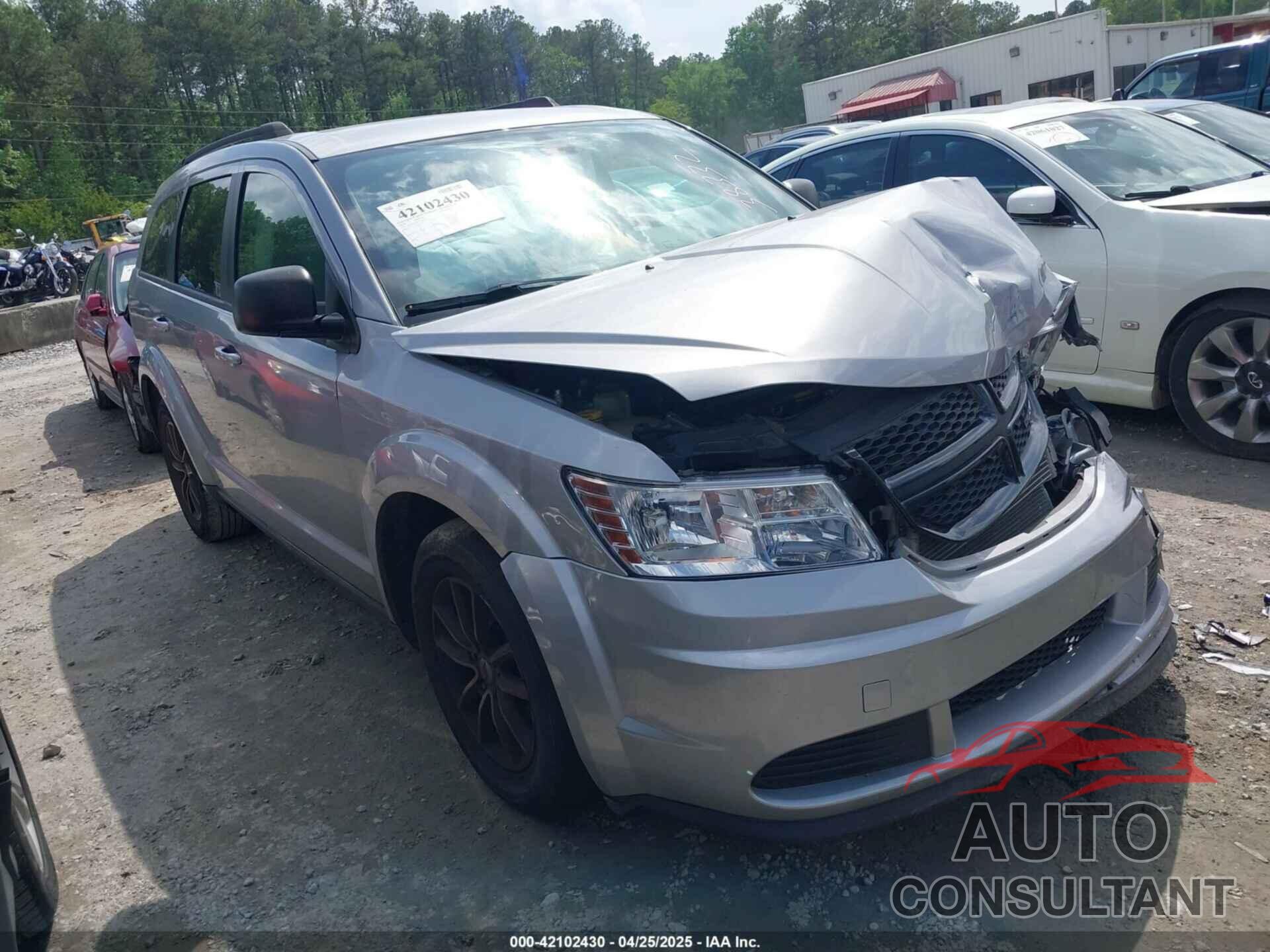 DODGE JOURNEY 2018 - 3C4PDCAB4JT383322