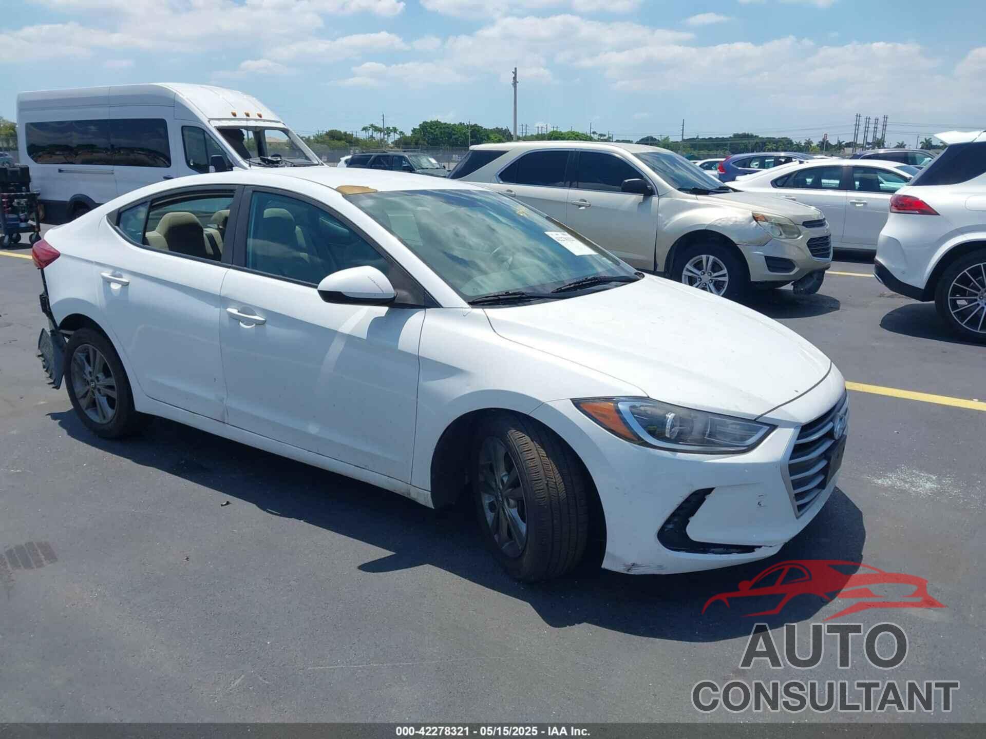 HYUNDAI ELANTRA 2017 - 5NPD84LF1HH115819