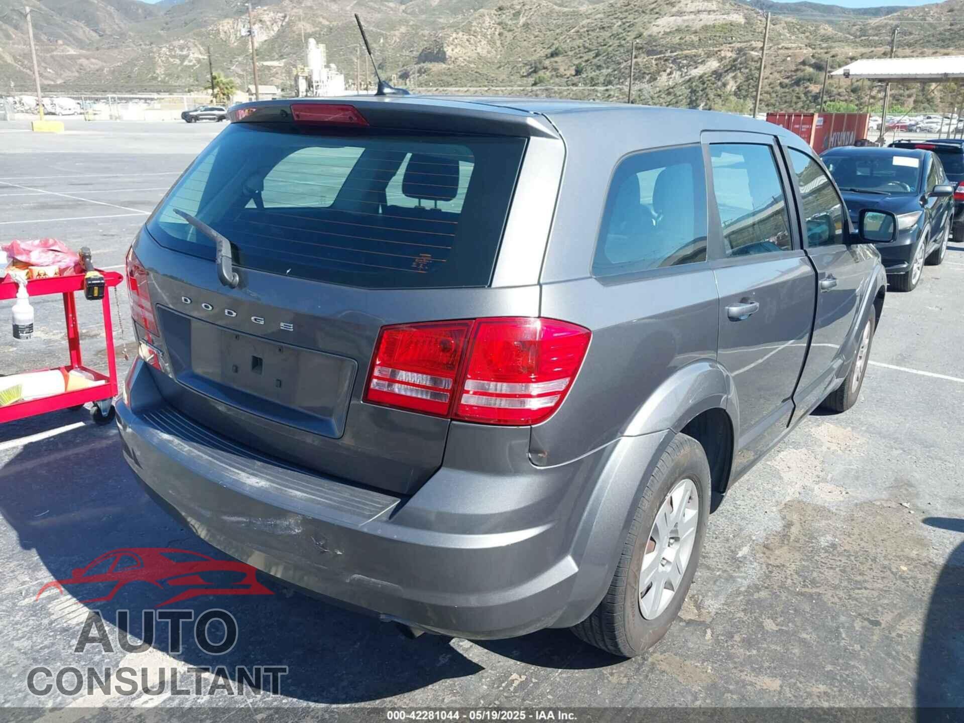 DODGE JOURNEY 2012 - 3C4PDCAB1CT372670