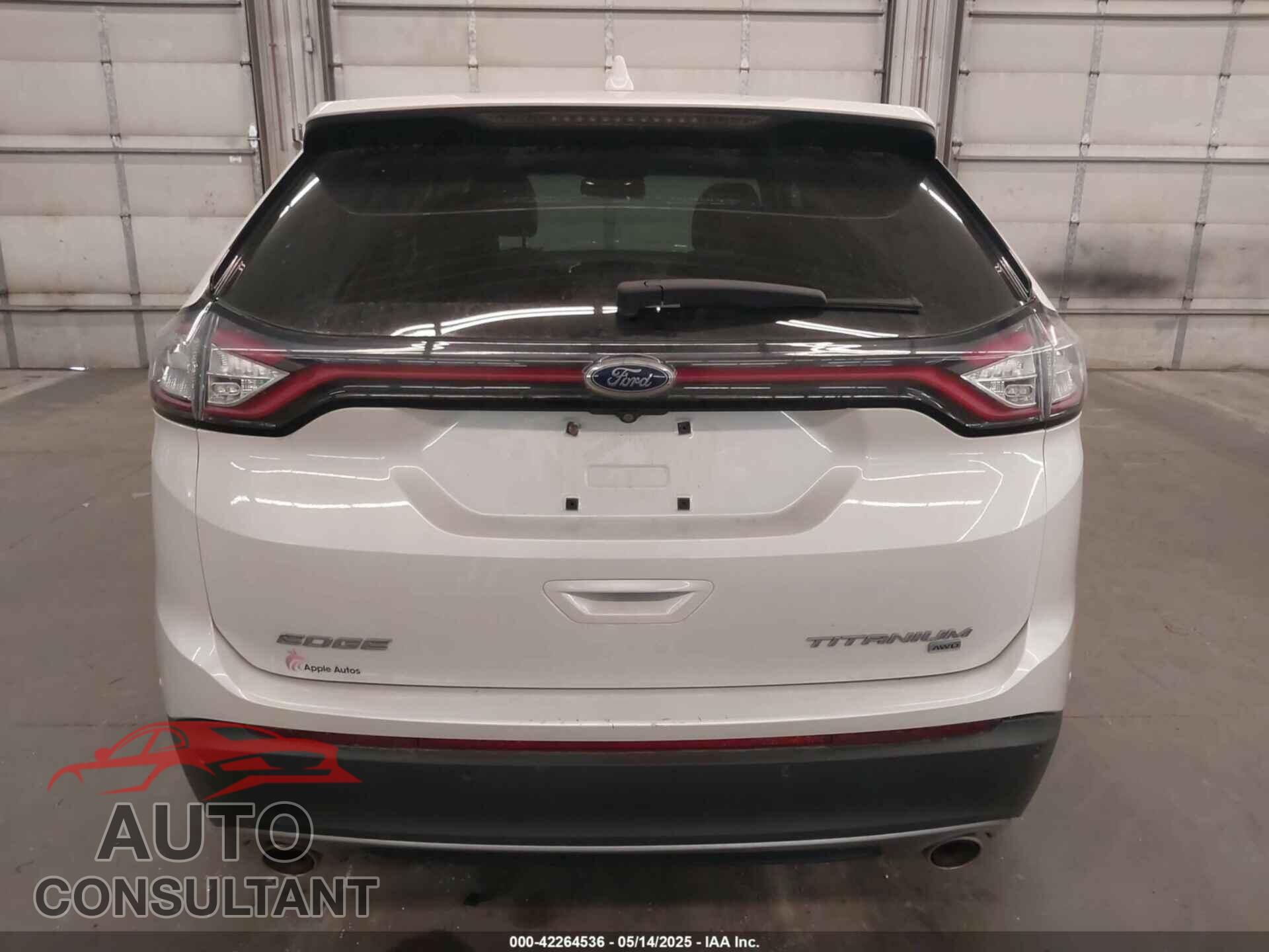 FORD EDGE 2015 - 2FMPK4K89FBB76521
