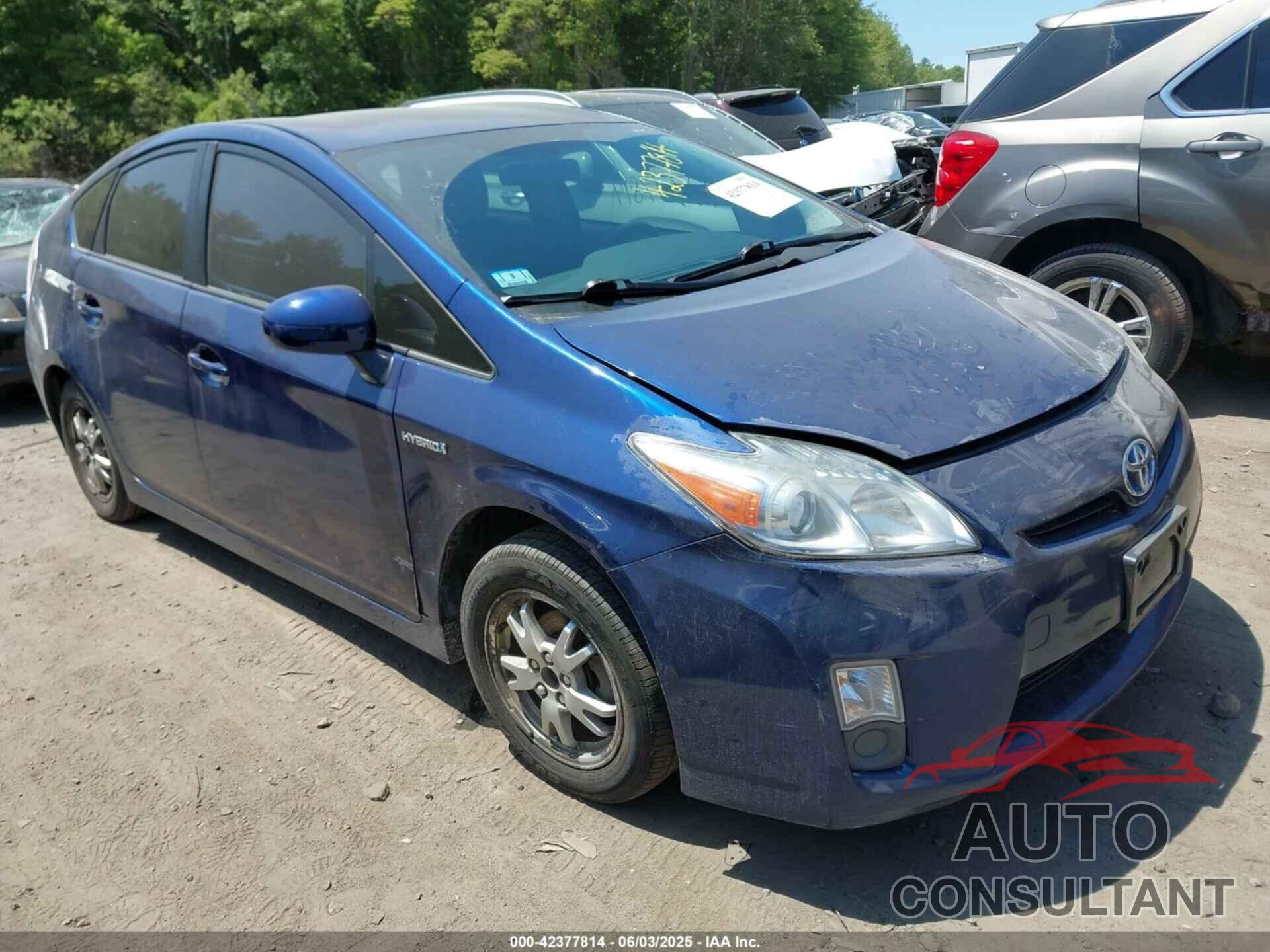 TOYOTA PRIUS 2010 - JTDKN3DU5A0239960
