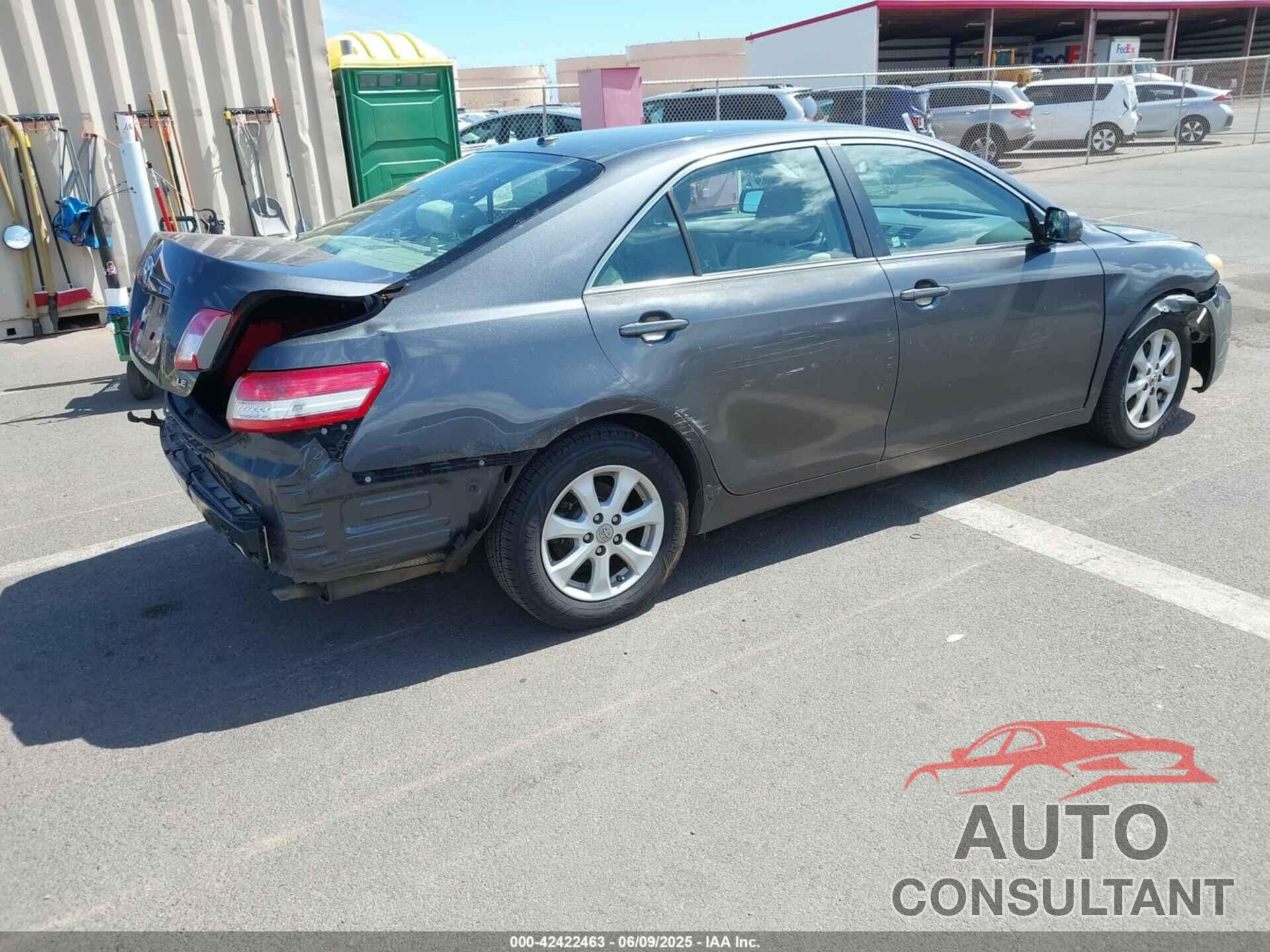 TOYOTA CAMRY 2011 - 4T1BF3EK9BU217198