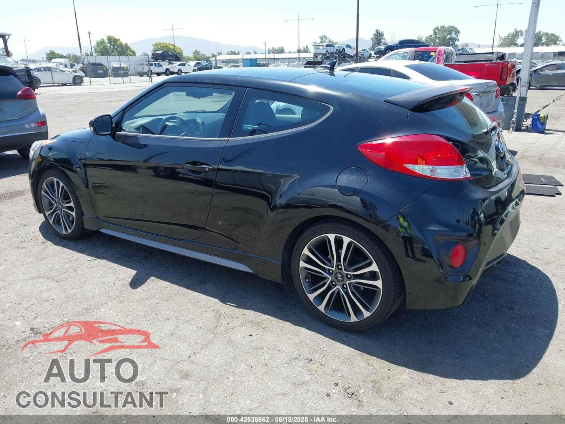 HYUNDAI VELOSTER 2016 - KMHTC6AE2GU252560