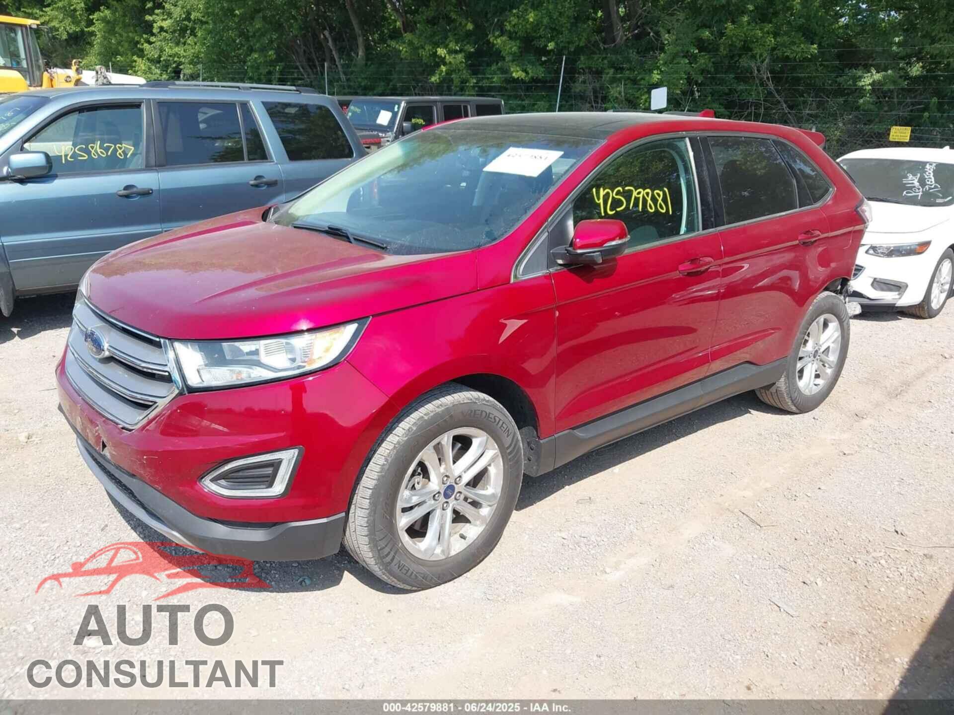 FORD EDGE 2015 - 2FMTK4J98FBC30612