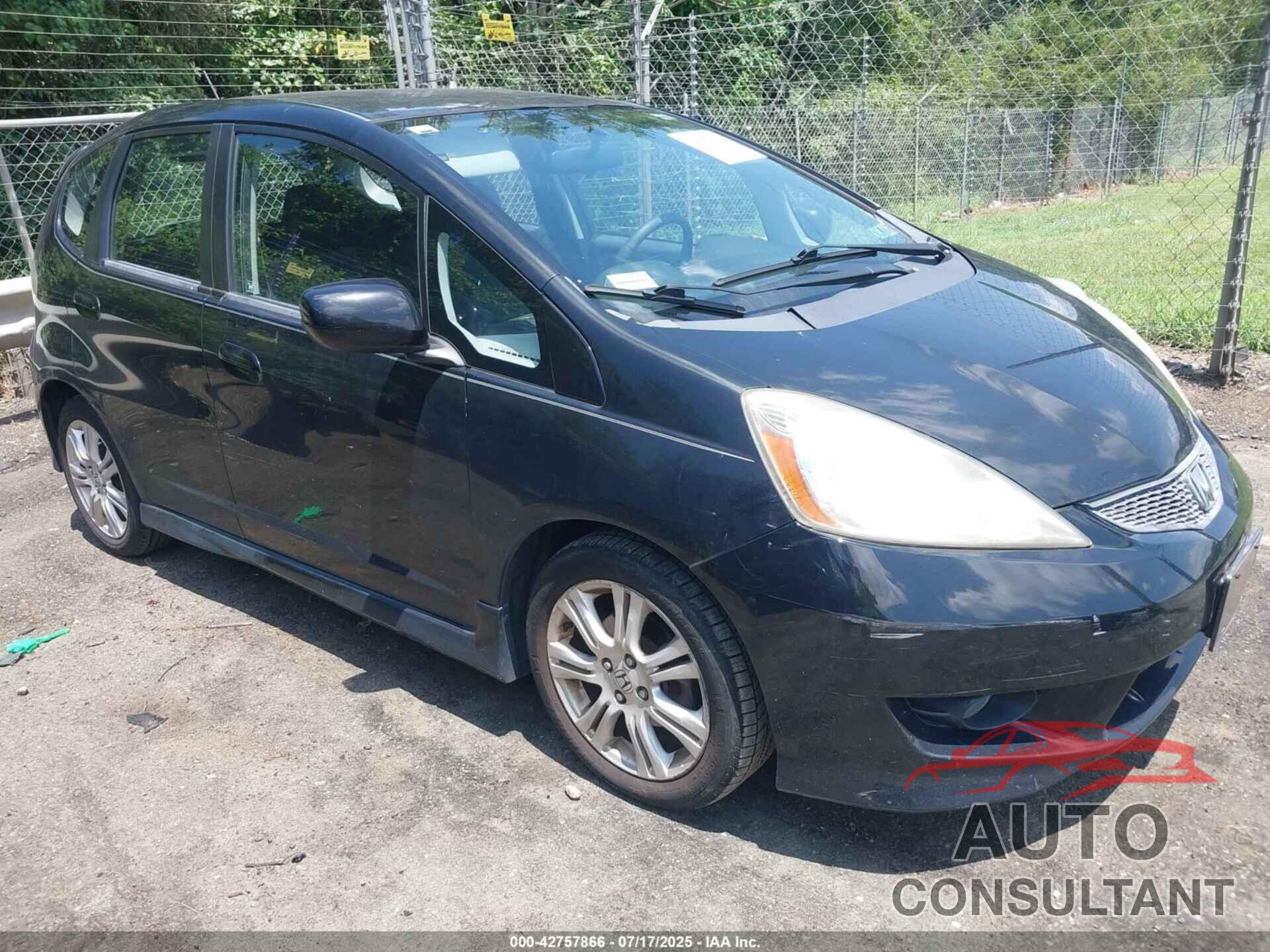 HONDA FIT 2009 - JHMGE88449S003800