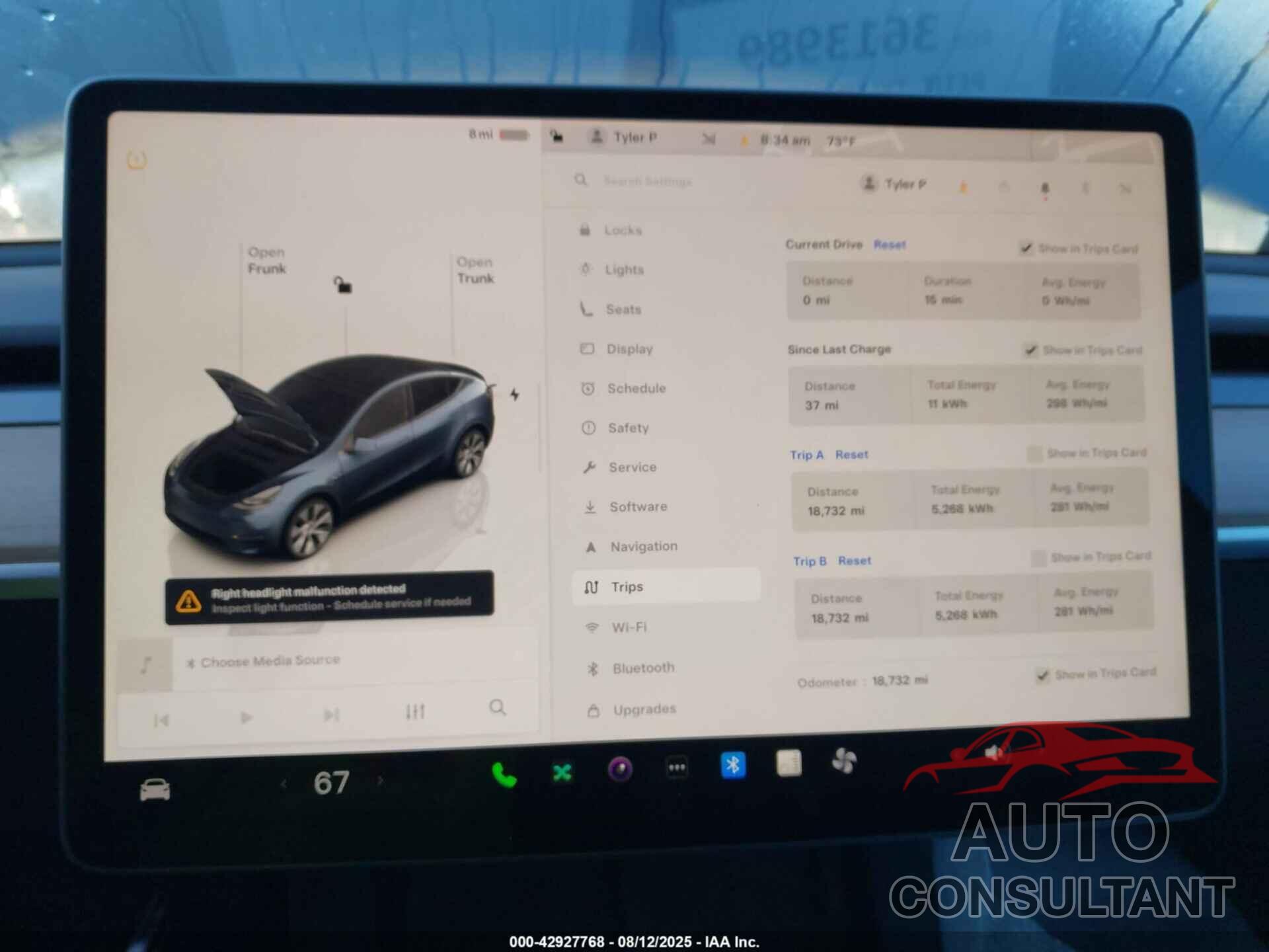 TESLA MODEL Y 2024 - 7SAYGDED1RF072568