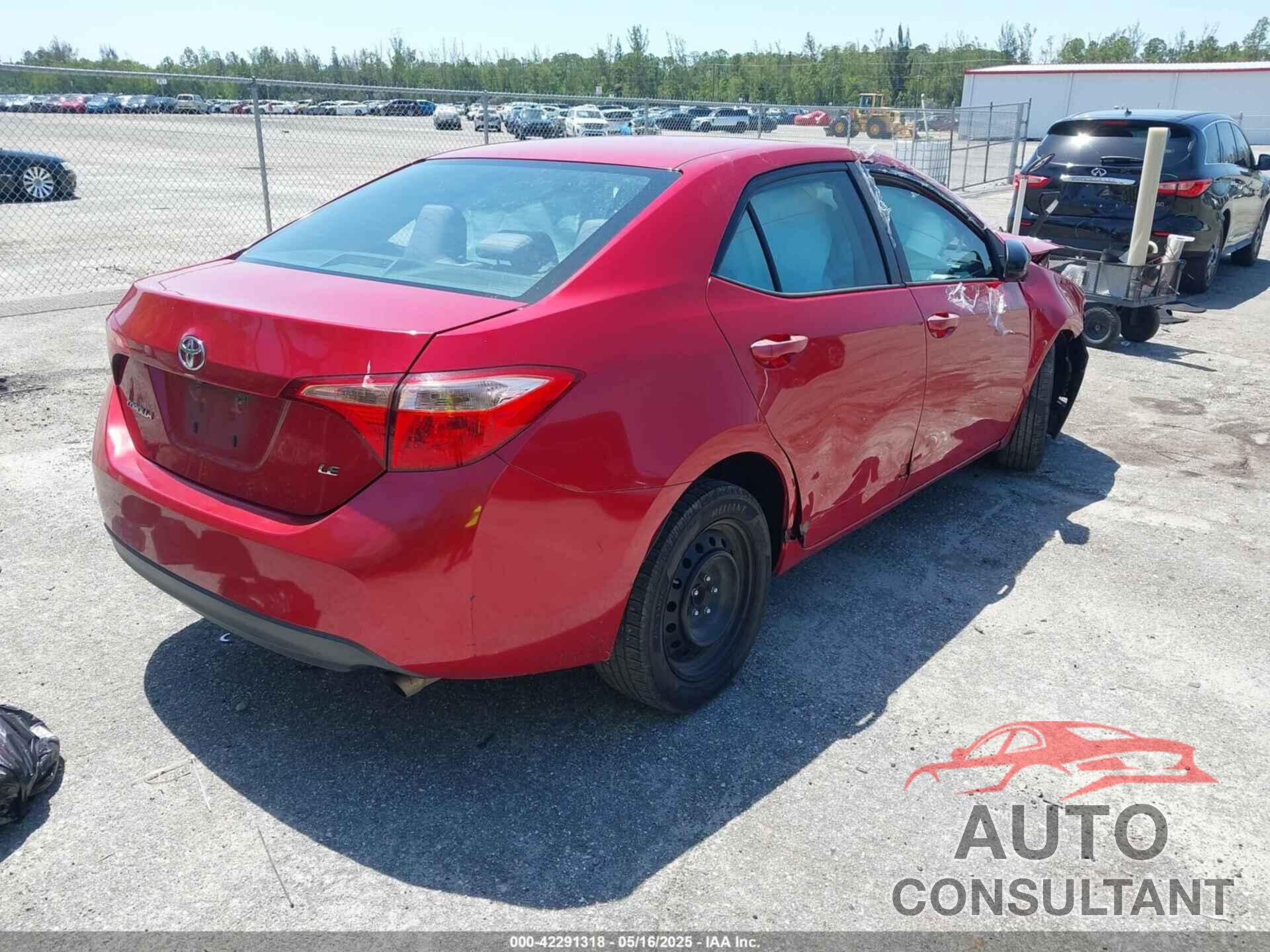 TOYOTA COROLLA 2017 - 2T1BURHE0HC930063