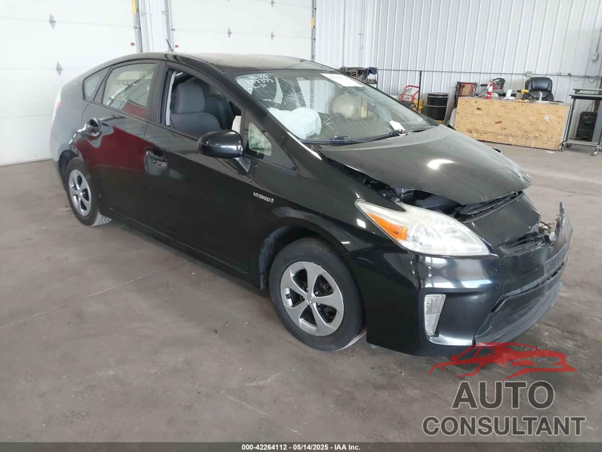 TOYOTA PRIUS 2012 - JTDKN3DU1C5493557