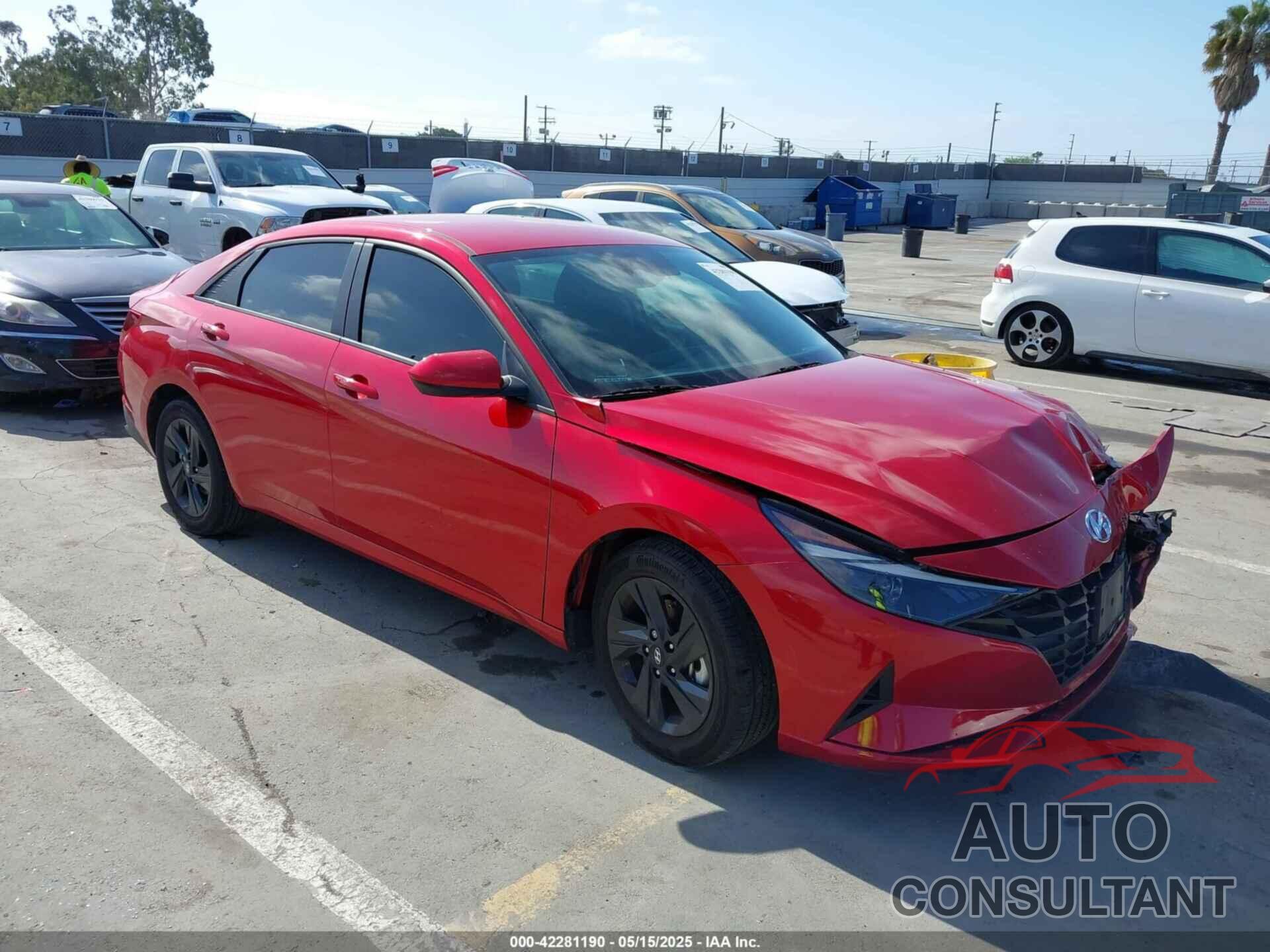 HYUNDAI ELANTRA 2021 - 5NPLM4AG4MH032849