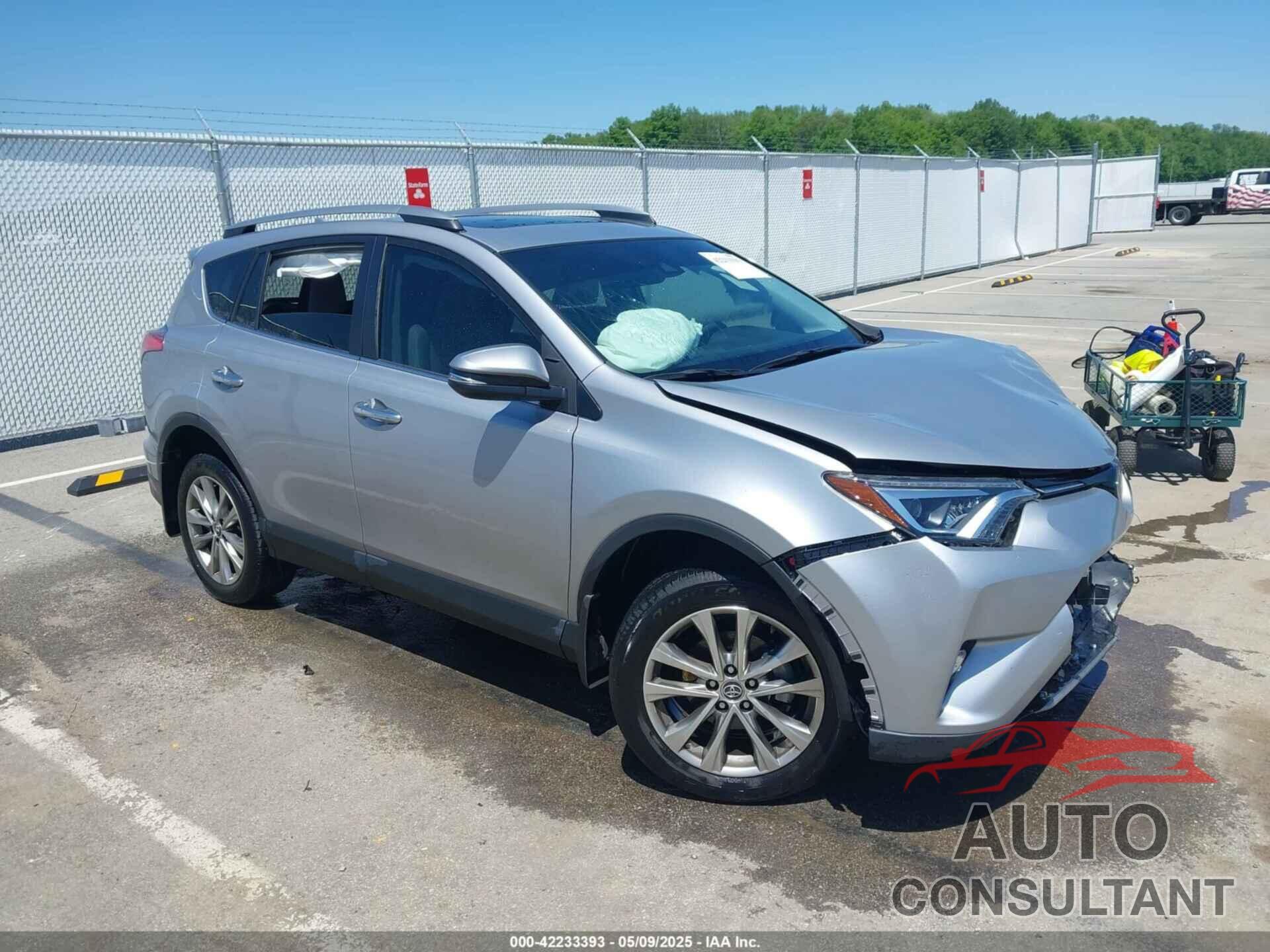 TOYOTA RAV4 2017 - 2T3DFREV7HW686439