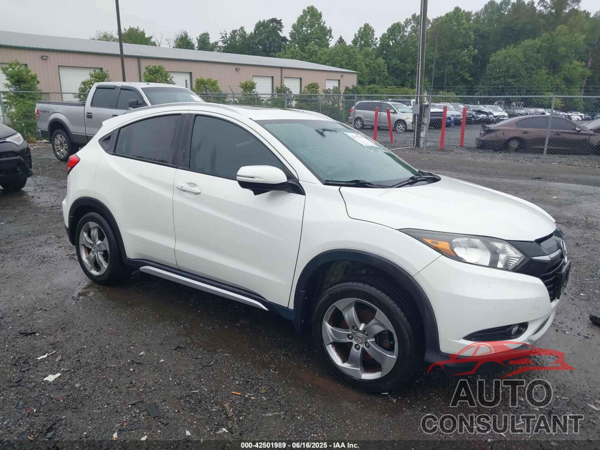 HONDA HR-V 2016 - 3CZRU6H73GM764930
